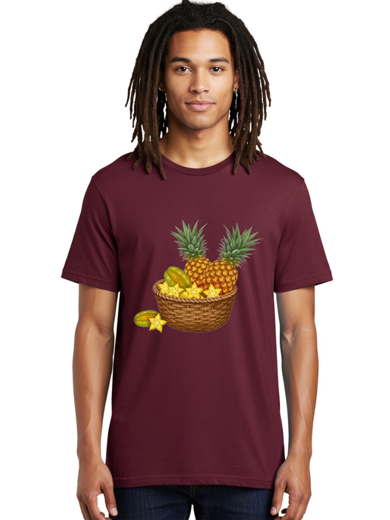 Tropical-Fruits-Basket Men'S Graphic Tee, 100% Cotton, Comfortable Casual Summer Wear, Machine Washable, Vintage Camera, Old Camera, Antique Camera, Black Camera, Classic Photography, Photography Equipment, Nostalgic Device, Film Camera, Baj279