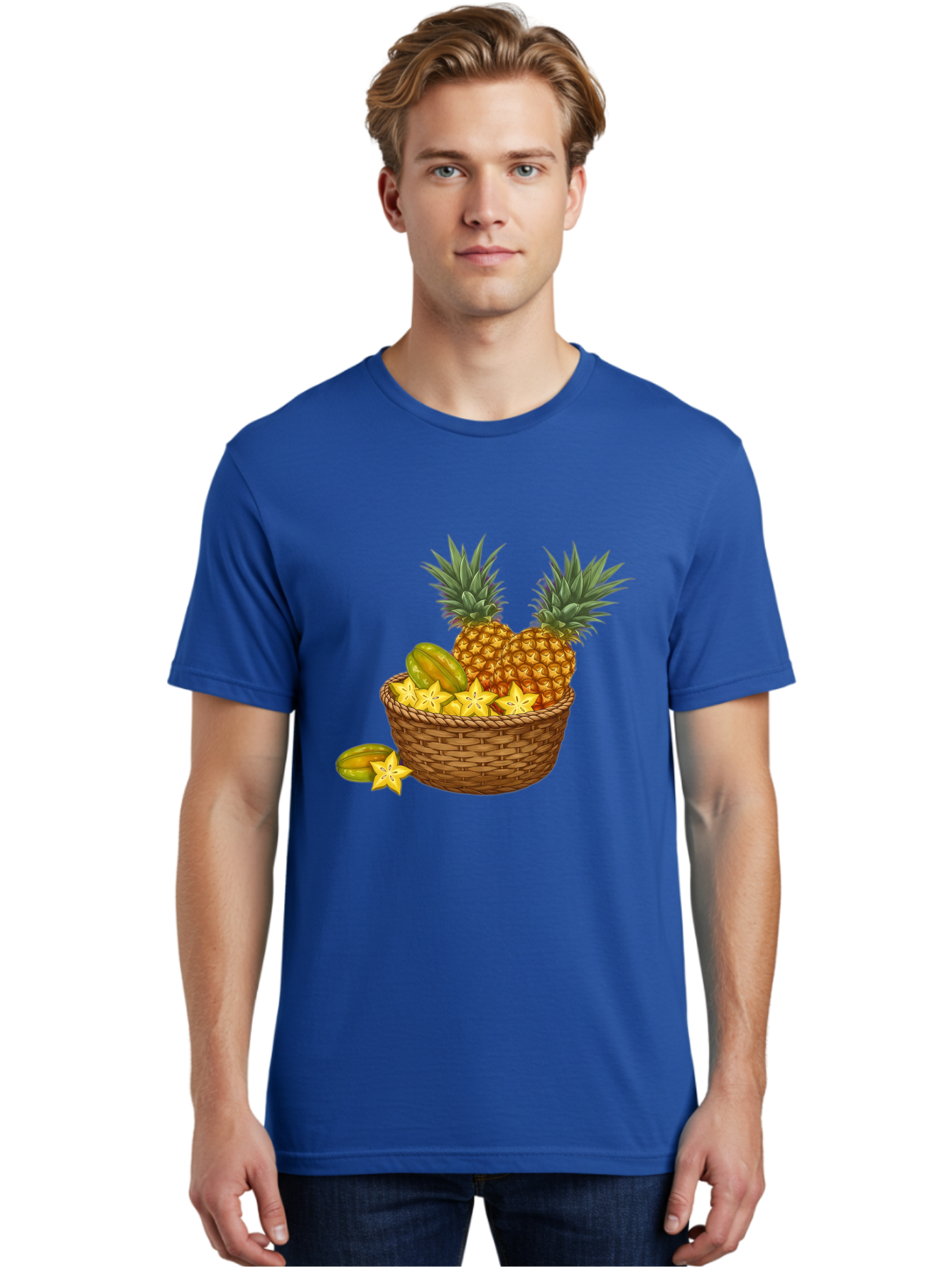 Tropical-Fruits-Basket Men'S Graphic Tee, 100% Cotton, Comfortable Casual Summer Wear, Machine Washable, Vintage Camera, Old Camera, Antique Camera, Black Camera, Classic Photography, Photography Equipment, Nostalgic Device, Film Camera, Baj279