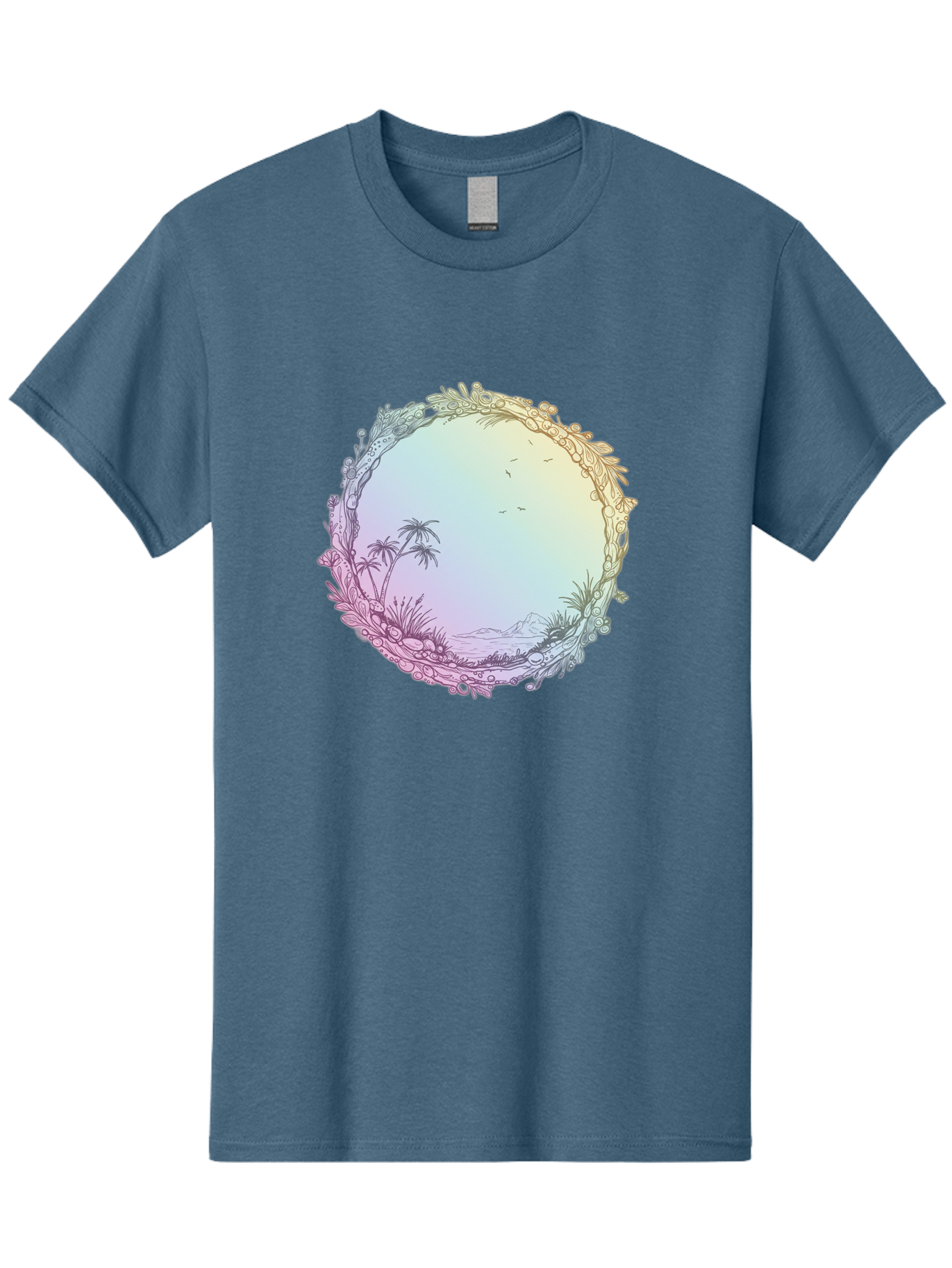 Tropical-Landscape Men'S Graphic Tee, 100% Cotton, Comfortable Casual Summer Wear, Machine Washable, Vintage Camera, Old Camera, Antique Camera, Black Camera, Classic Photography, Photography Equipment, Nostalgic Device, Film Camera, Baj280