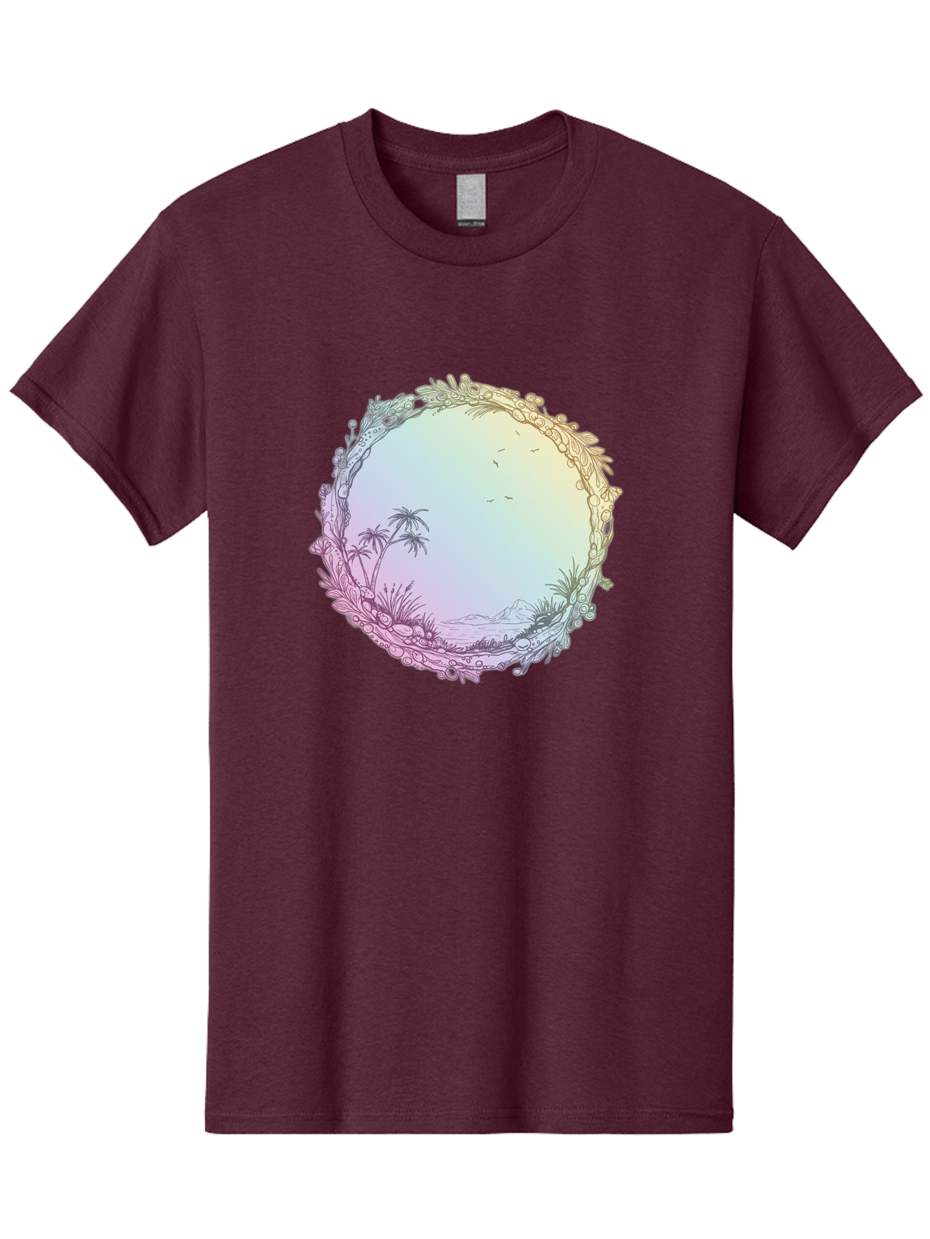 Tropical-Landscape Men'S Graphic Tee, 100% Cotton, Comfortable Casual Summer Wear, Machine Washable, Vintage Camera, Old Camera, Antique Camera, Black Camera, Classic Photography, Photography Equipment, Nostalgic Device, Film Camera, Baj280