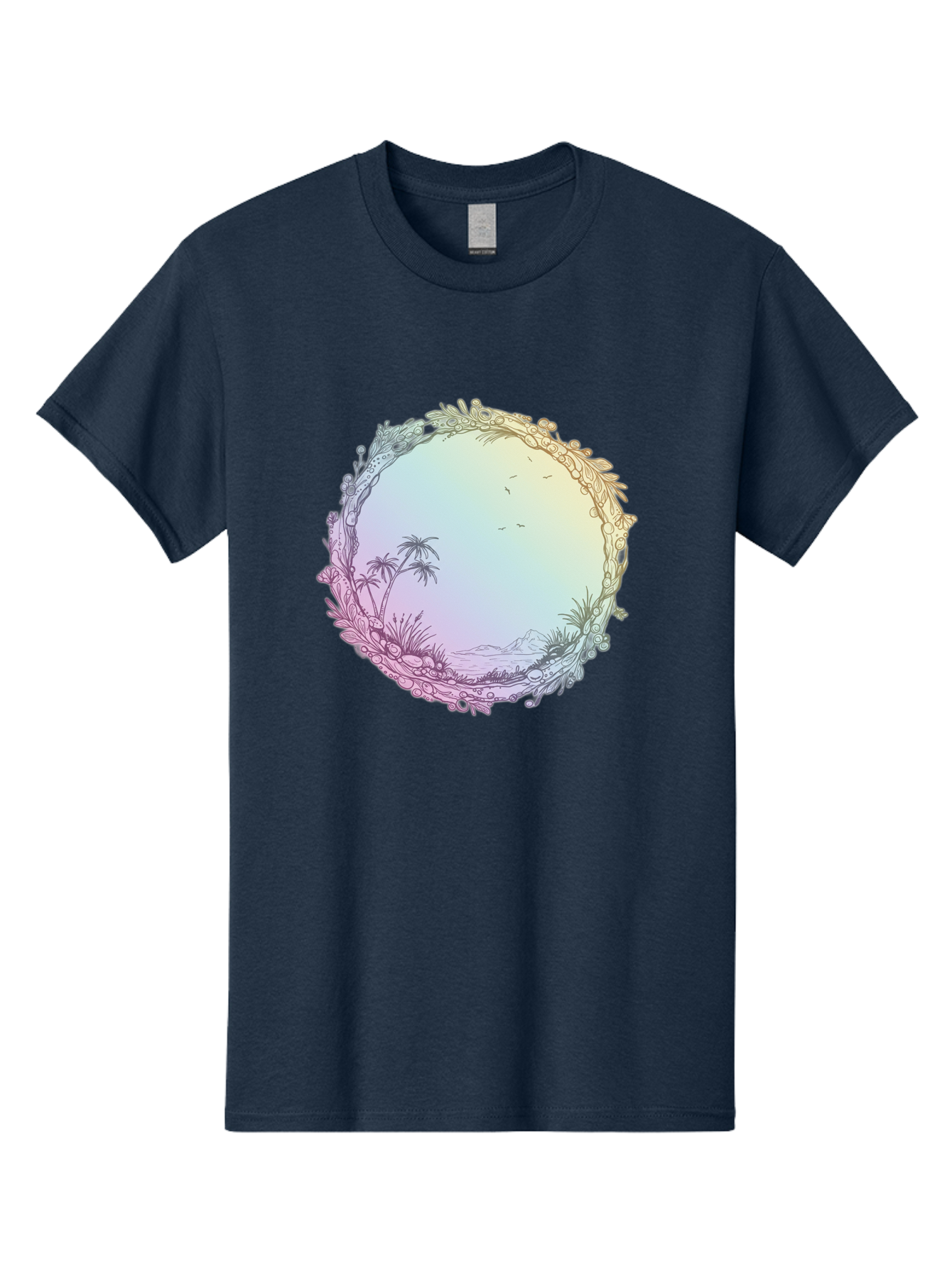 Tropical-Landscape Men'S Graphic Tee, 100% Cotton, Comfortable Casual Summer Wear, Machine Washable, Vintage Camera, Old Camera, Antique Camera, Black Camera, Classic Photography, Photography Equipment, Nostalgic Device, Film Camera, Baj280