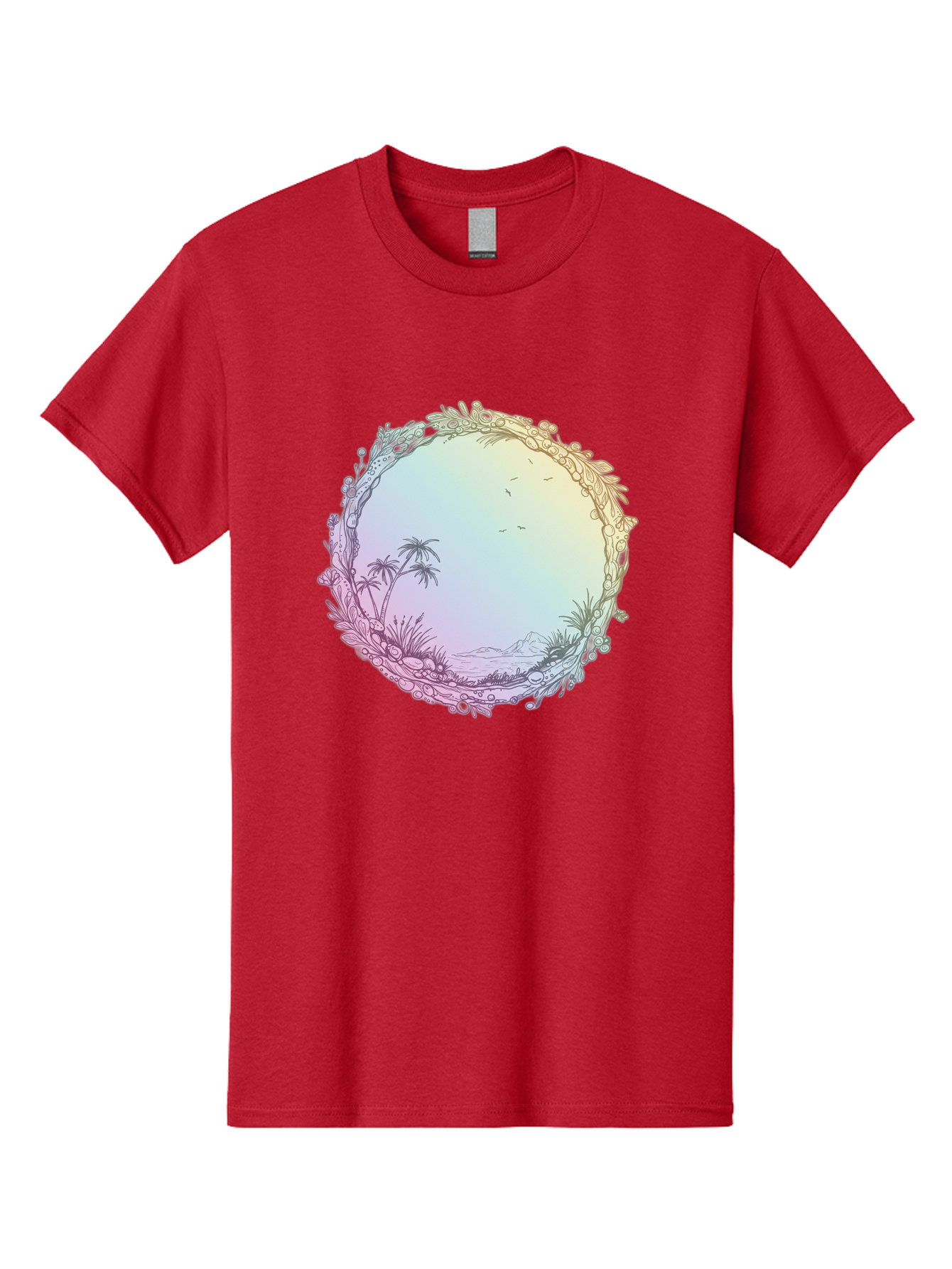 Tropical-Landscape Men'S Graphic Tee, 100% Cotton, Comfortable Casual Summer Wear, Machine Washable, Vintage Camera, Old Camera, Antique Camera, Black Camera, Classic Photography, Photography Equipment, Nostalgic Device, Film Camera, Baj280