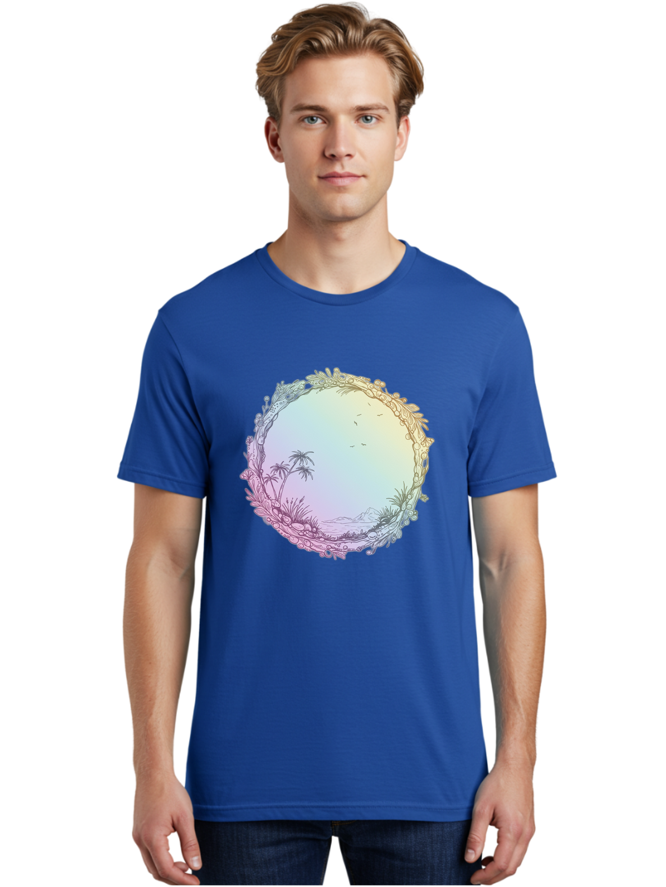 Tropical-Landscape Men'S Graphic Tee, 100% Cotton, Comfortable Casual Summer Wear, Machine Washable, Vintage Camera, Old Camera, Antique Camera, Black Camera, Classic Photography, Photography Equipment, Nostalgic Device, Film Camera, Baj280