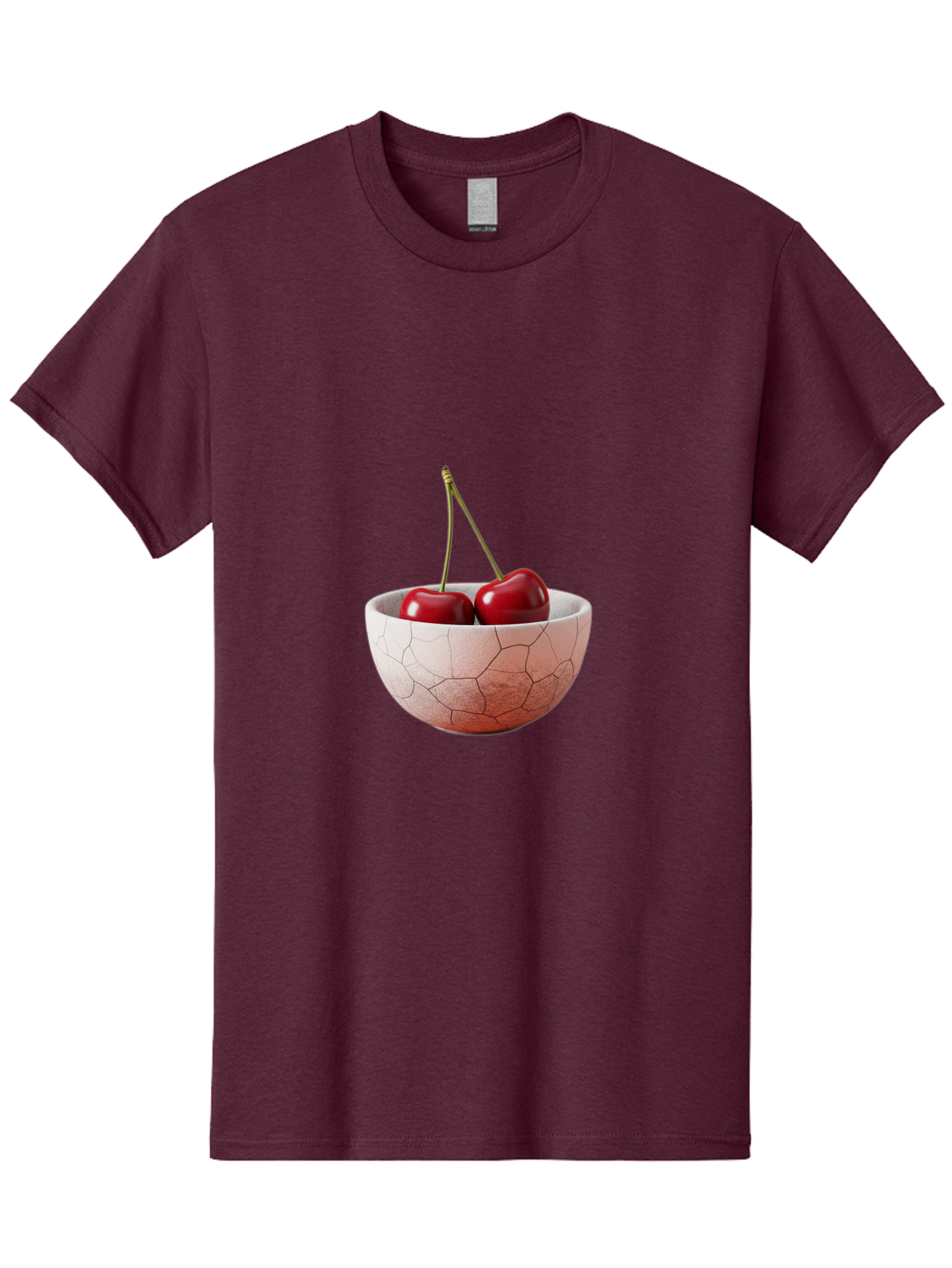 Two-Cherries-In-Cracked-Bowl Men'S Graphic Tee, 100% Cotton, Comfortable Casual Summer Wear, Machine Washable, Vintage Camera, Old Camera, Antique Camera, Black Camera, Classic Photography, Photography Equipment, Nostalgic Device, Film Camera, Baj281