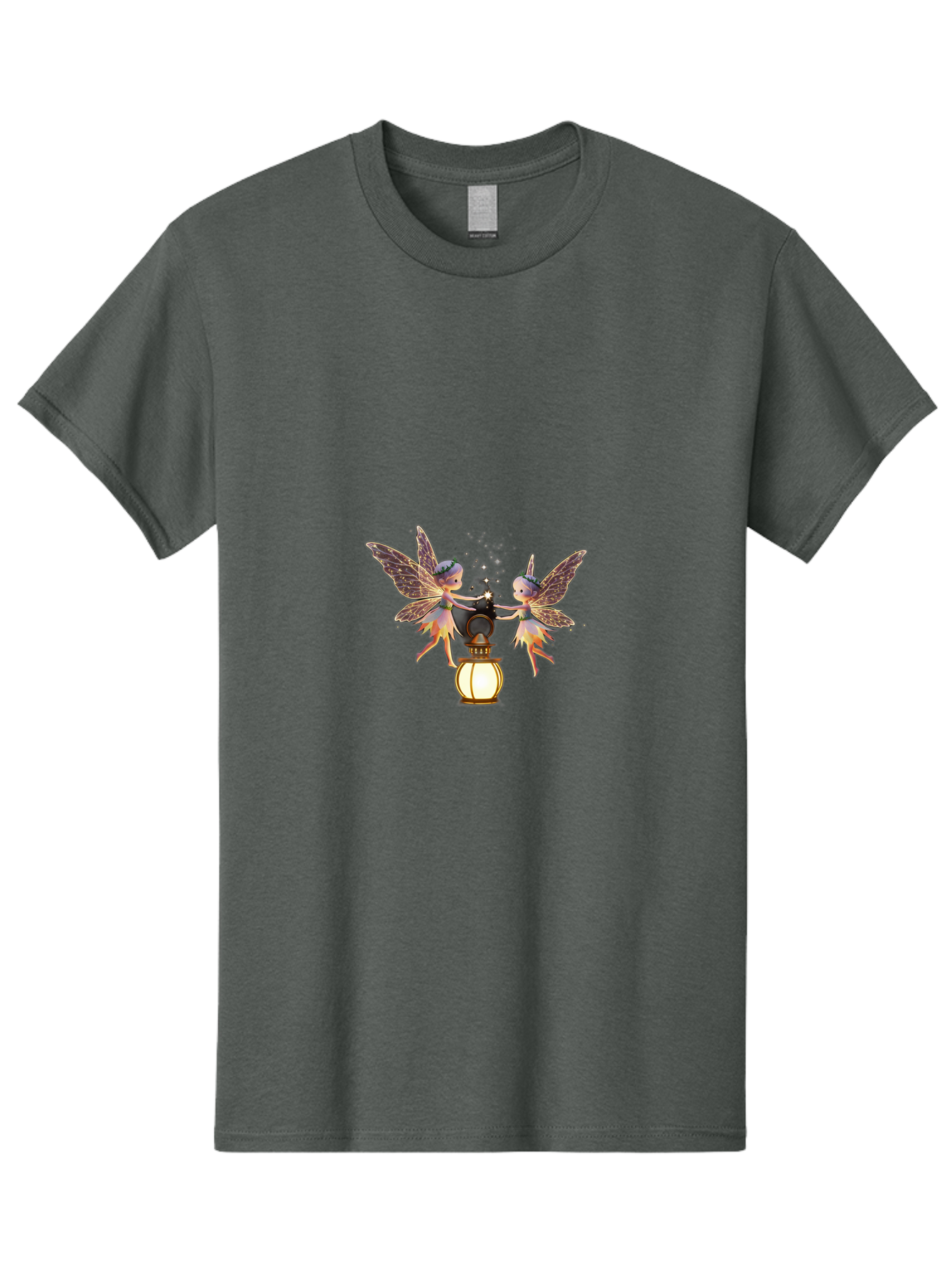 Two-Fairies-With-Lantern Men'S Graphic Tee, 100% Cotton, Comfortable Casual Summer Wear, Machine Washable, Vintage Camera, Old Camera, Antique Camera, Black Camera, Classic Photography, Photography Equipment, Nostalgic Device, Film Camera, Baj284