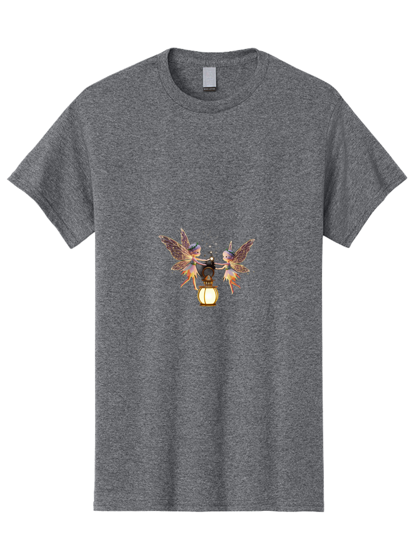 Two-Fairies-With-Lantern Men'S Graphic Tee, 100% Cotton, Comfortable Casual Summer Wear, Machine Washable, Vintage Camera, Old Camera, Antique Camera, Black Camera, Classic Photography, Photography Equipment, Nostalgic Device, Film Camera, Baj284