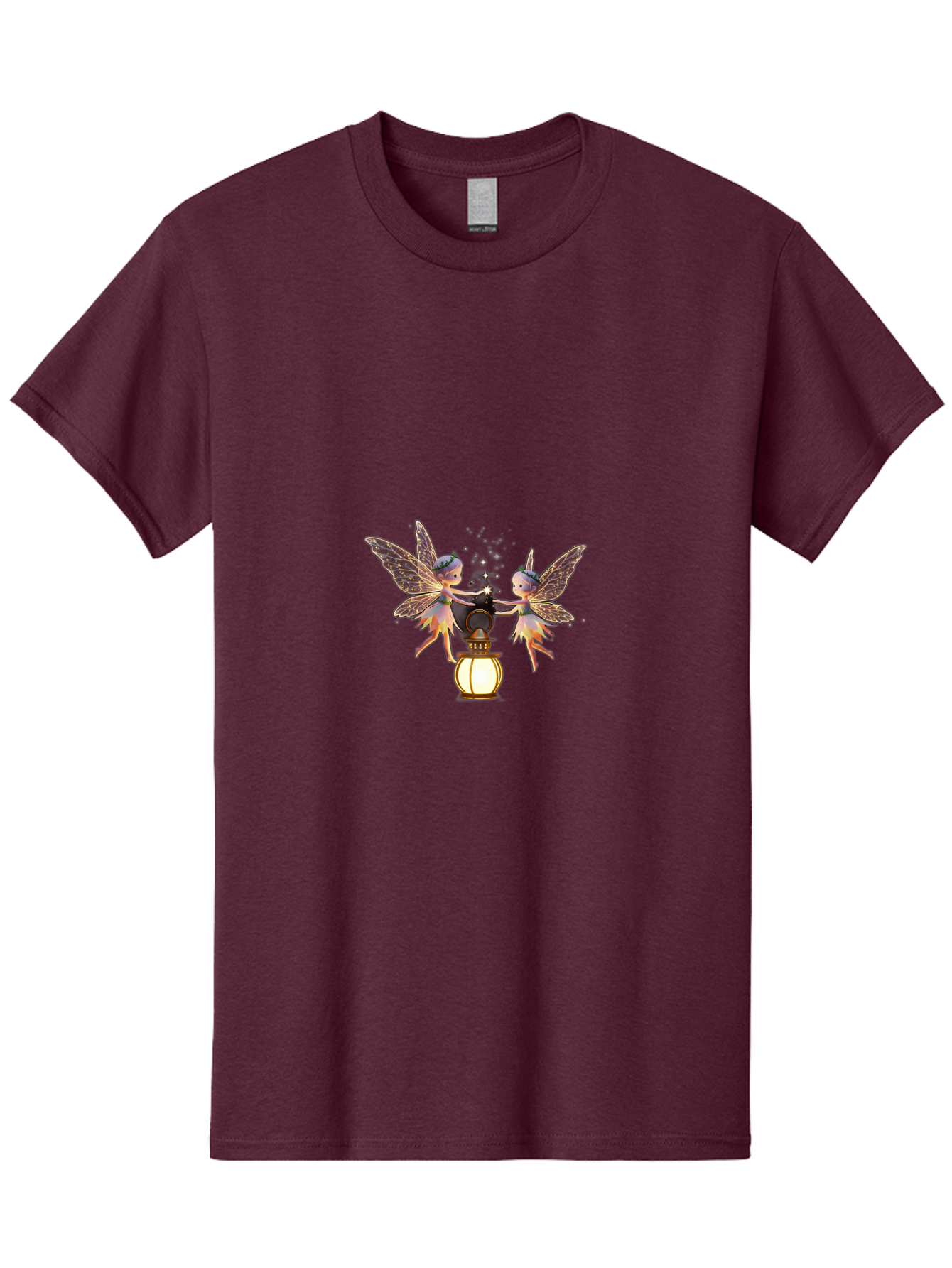 Two-Fairies-With-Lantern Men'S Graphic Tee, 100% Cotton, Comfortable Casual Summer Wear, Machine Washable, Vintage Camera, Old Camera, Antique Camera, Black Camera, Classic Photography, Photography Equipment, Nostalgic Device, Film Camera, Baj284