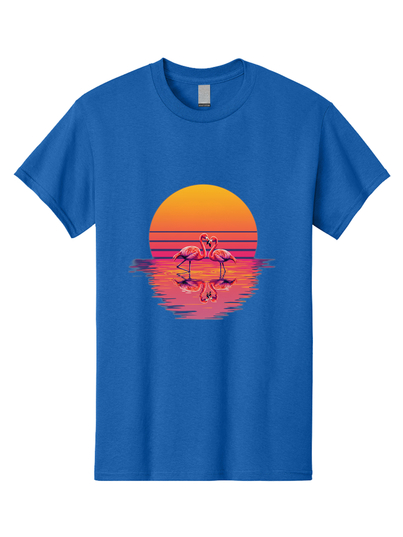 Two-Flamingos-2 Men'S Graphic Tee, 100% Cotton, Comfortable Casual Summer Wear, Machine Washable, Vintage Camera, Old Camera, Antique Camera, Black Camera, Classic Photography, Photography Equipment, Nostalgic Device, Film Camera, Camera Art Baj287