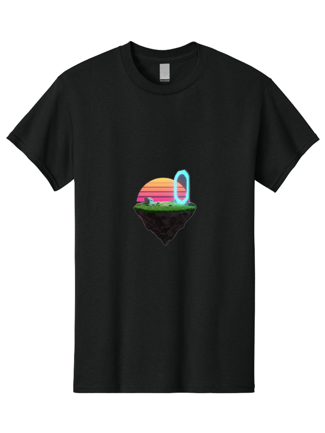 Vaporwave-Island Men'S Graphic Tee, 100% Cotton, Comfortable Casual Summer Wear, Machine Washable, Vintage Camera, Old Camera, Antique Camera, Black Camera, Classic Photography, Photography Equipment, Nostalgic Device, Film Camera, Camera Art Baj291