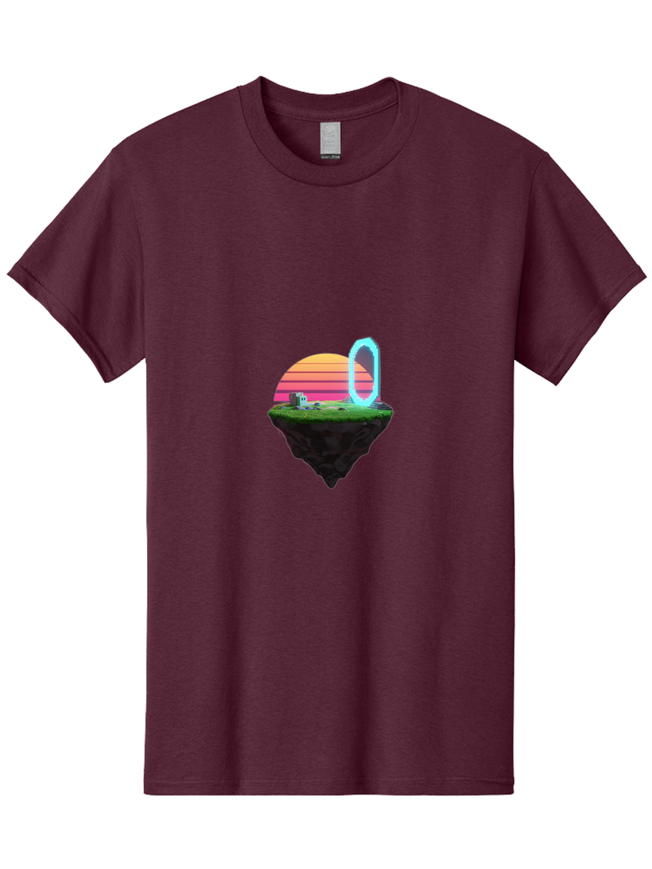 Vaporwave-Island Men'S Graphic Tee, 100% Cotton, Comfortable Casual Summer Wear, Machine Washable, Vintage Camera, Old Camera, Antique Camera, Black Camera, Classic Photography, Photography Equipment, Nostalgic Device, Film Camera, Camera Art Baj291