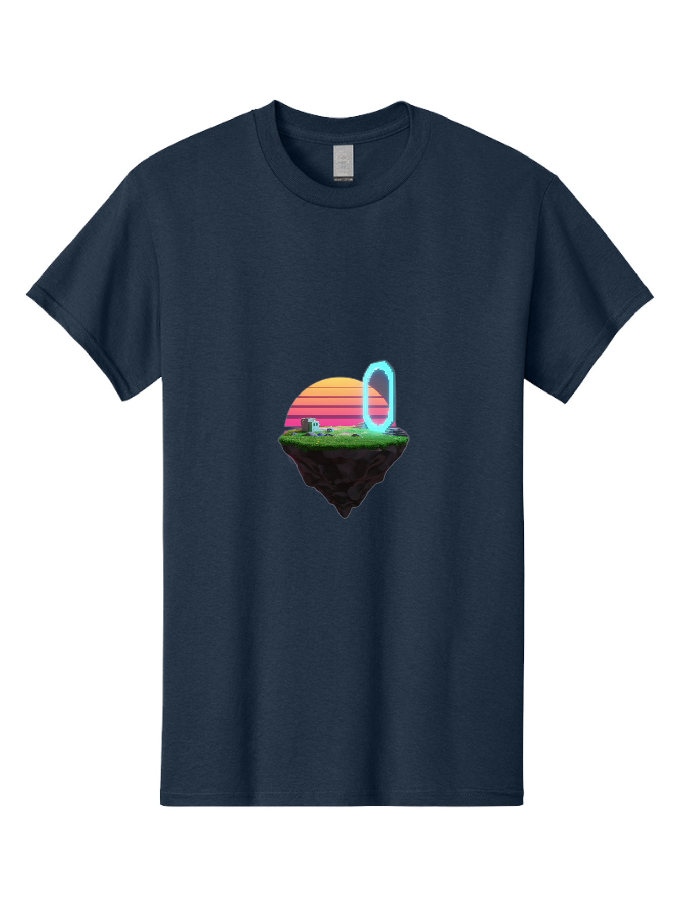 Vaporwave-Island Men'S Graphic Tee, 100% Cotton, Comfortable Casual Summer Wear, Machine Washable, Vintage Camera, Old Camera, Antique Camera, Black Camera, Classic Photography, Photography Equipment, Nostalgic Device, Film Camera, Camera Art Baj291