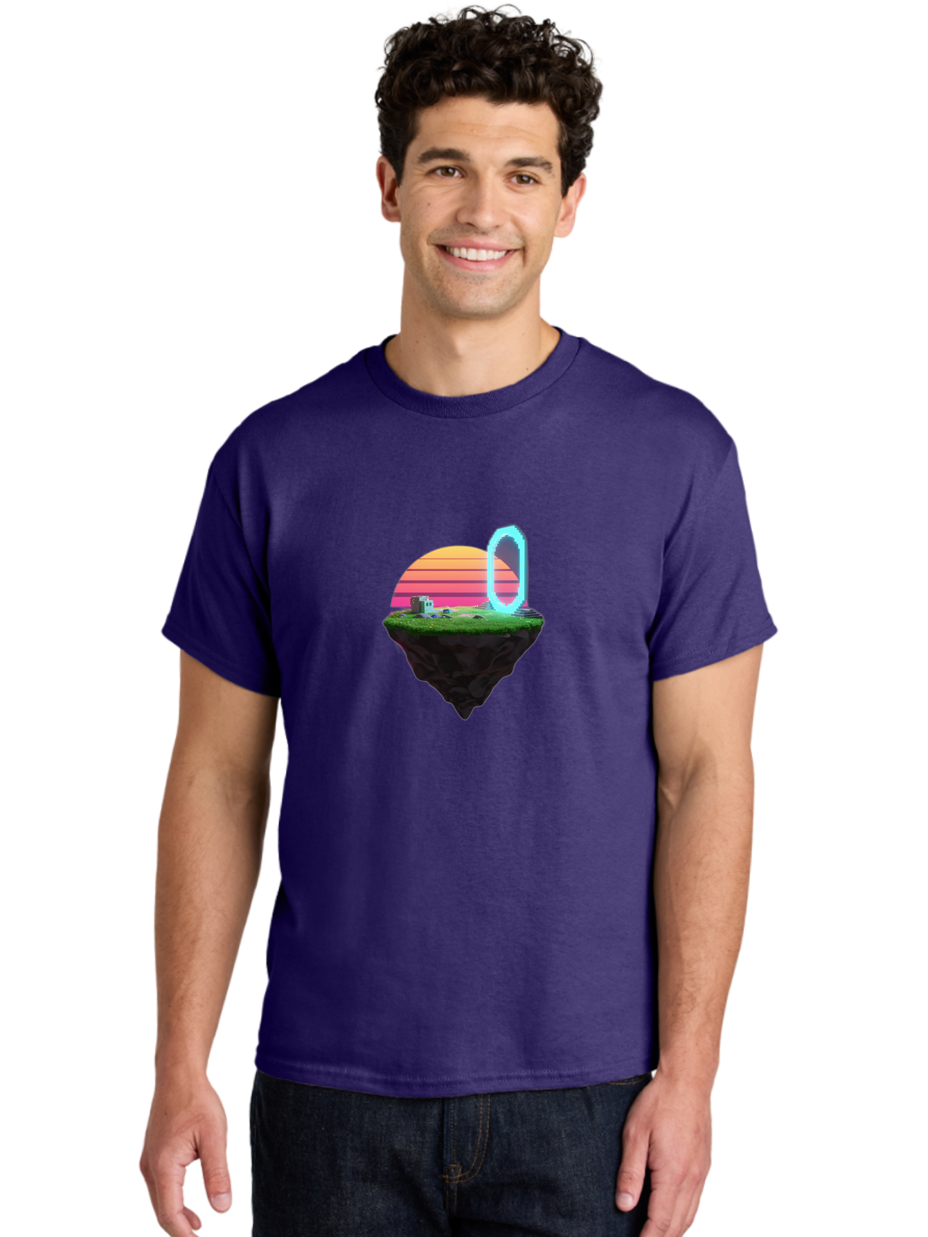 Vaporwave-Island Men'S Graphic Tee, 100% Cotton, Comfortable Casual Summer Wear, Machine Washable, Vintage Camera, Old Camera, Antique Camera, Black Camera, Classic Photography, Photography Equipment, Nostalgic Device, Film Camera, Camera Art Baj291