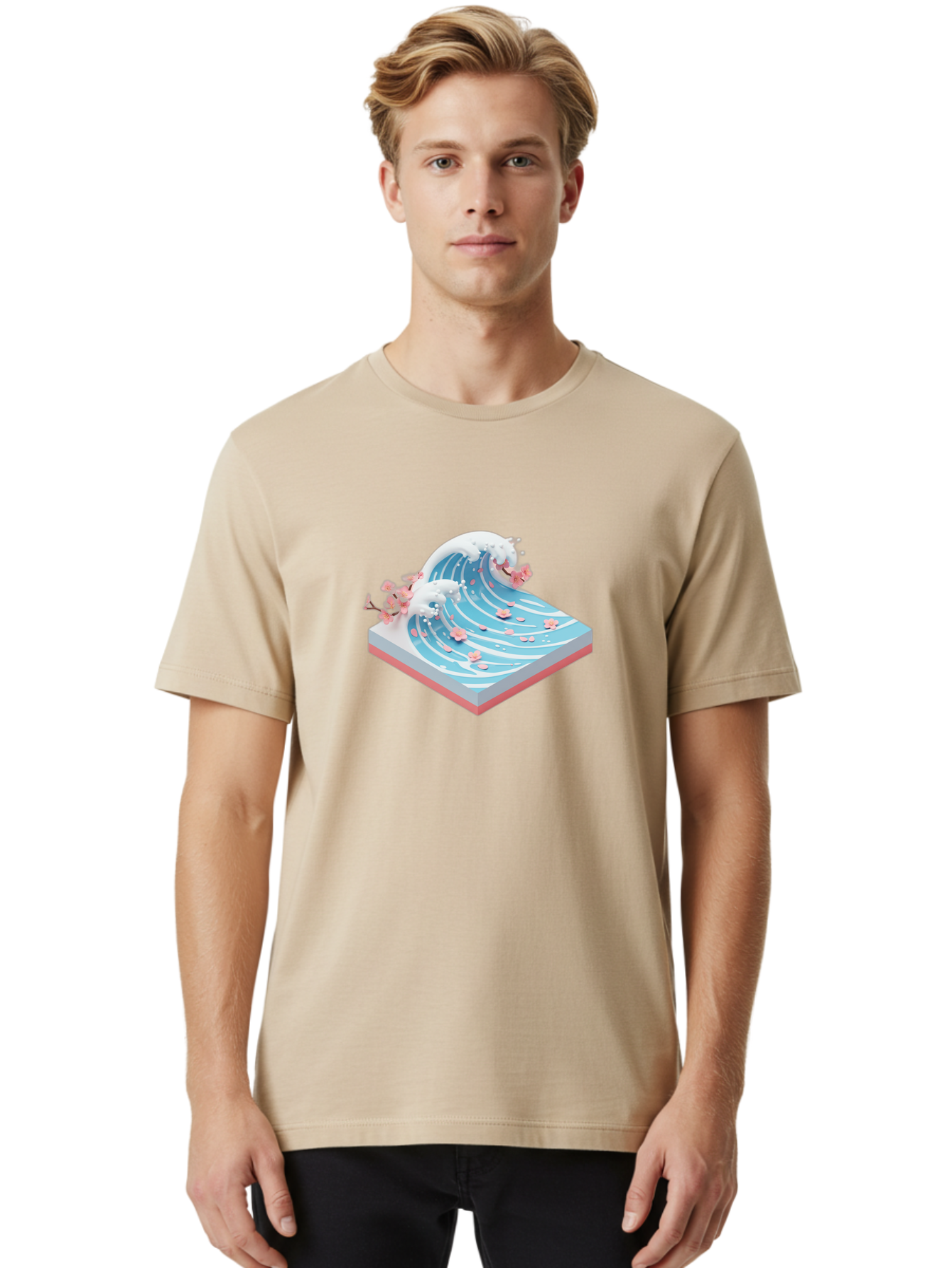 Wave-With-Butterflies Men'S Graphic Tee, 100% Cotton, Comfortable Casual Summer Wear, Machine Washable, Vintage Camera, Old Camera, Antique Camera, Black Camera, Classic Photography, Photography Equipment, Nostalgic Device, Film Camera, Baj295