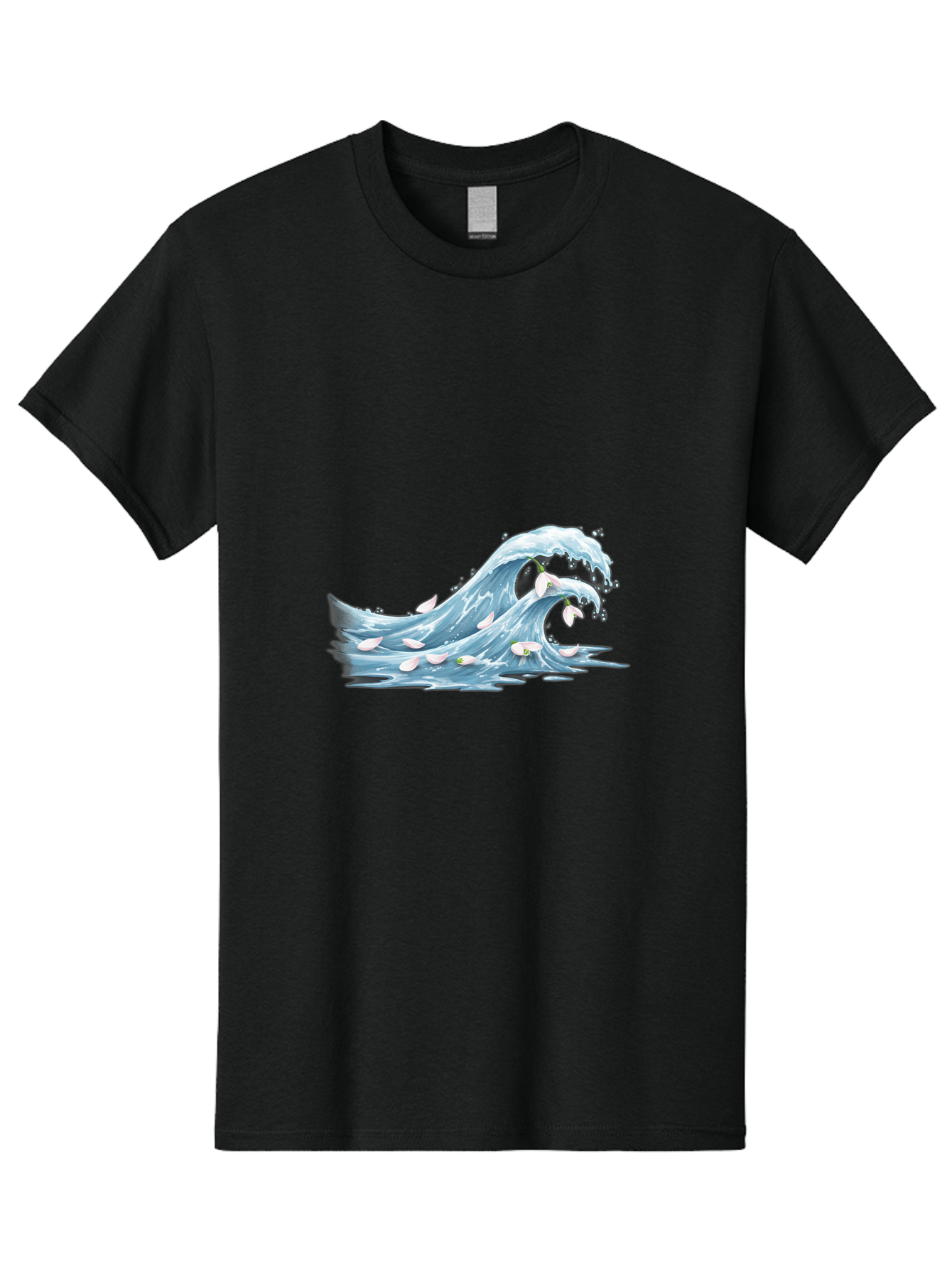 Wave Men'S Graphic Tee, 100% Cotton, Comfortable Casual Summer Wear, Machine Washable, Vintage Camera, Old Camera, Antique Camera, Black Camera, Classic Photography, Photography Equipment, Nostalgic Device, Film Camera, Camera Art Baj296