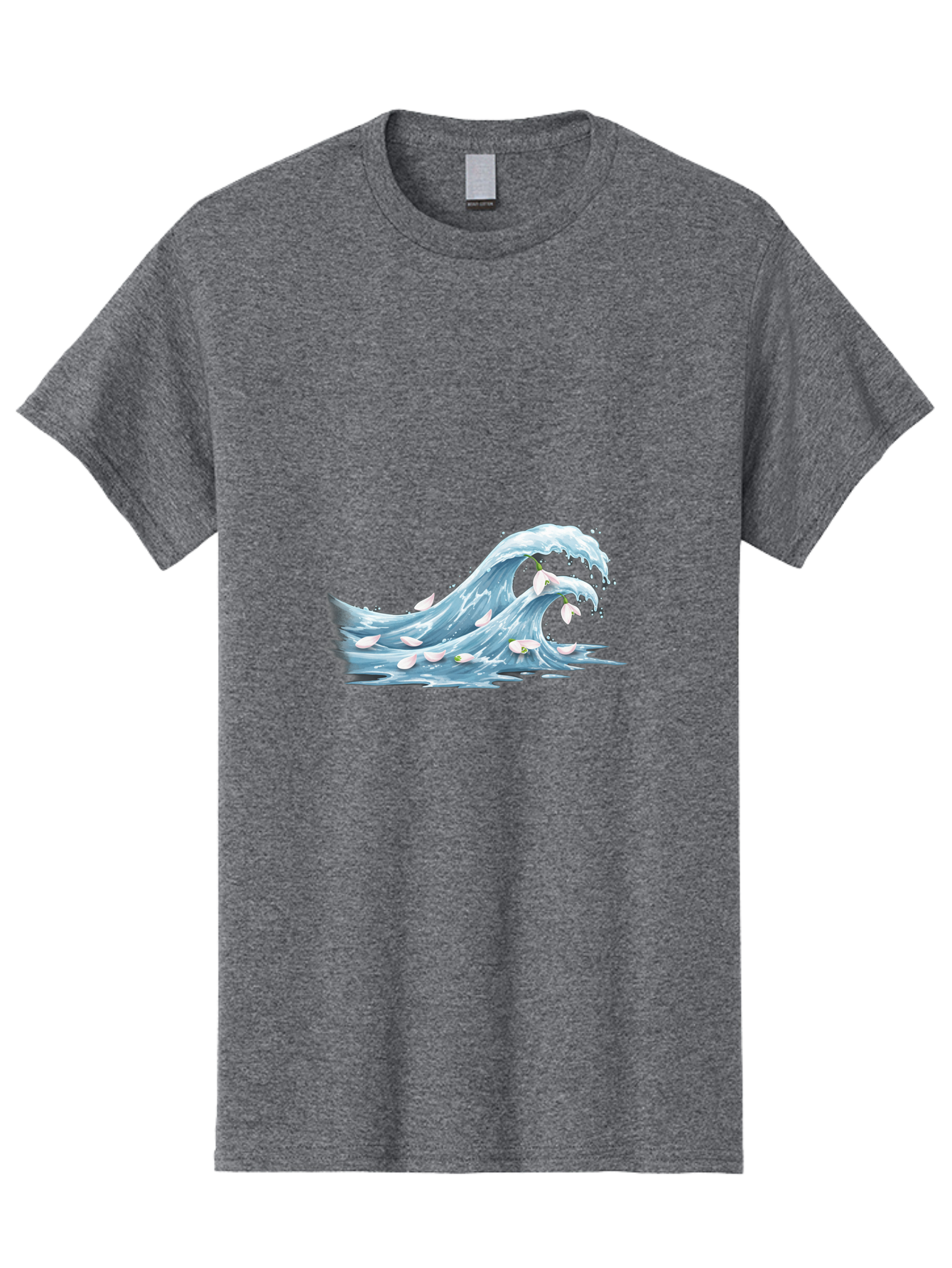 Wave Men'S Graphic Tee, 100% Cotton, Comfortable Casual Summer Wear, Machine Washable, Vintage Camera, Old Camera, Antique Camera, Black Camera, Classic Photography, Photography Equipment, Nostalgic Device, Film Camera, Camera Art Baj296