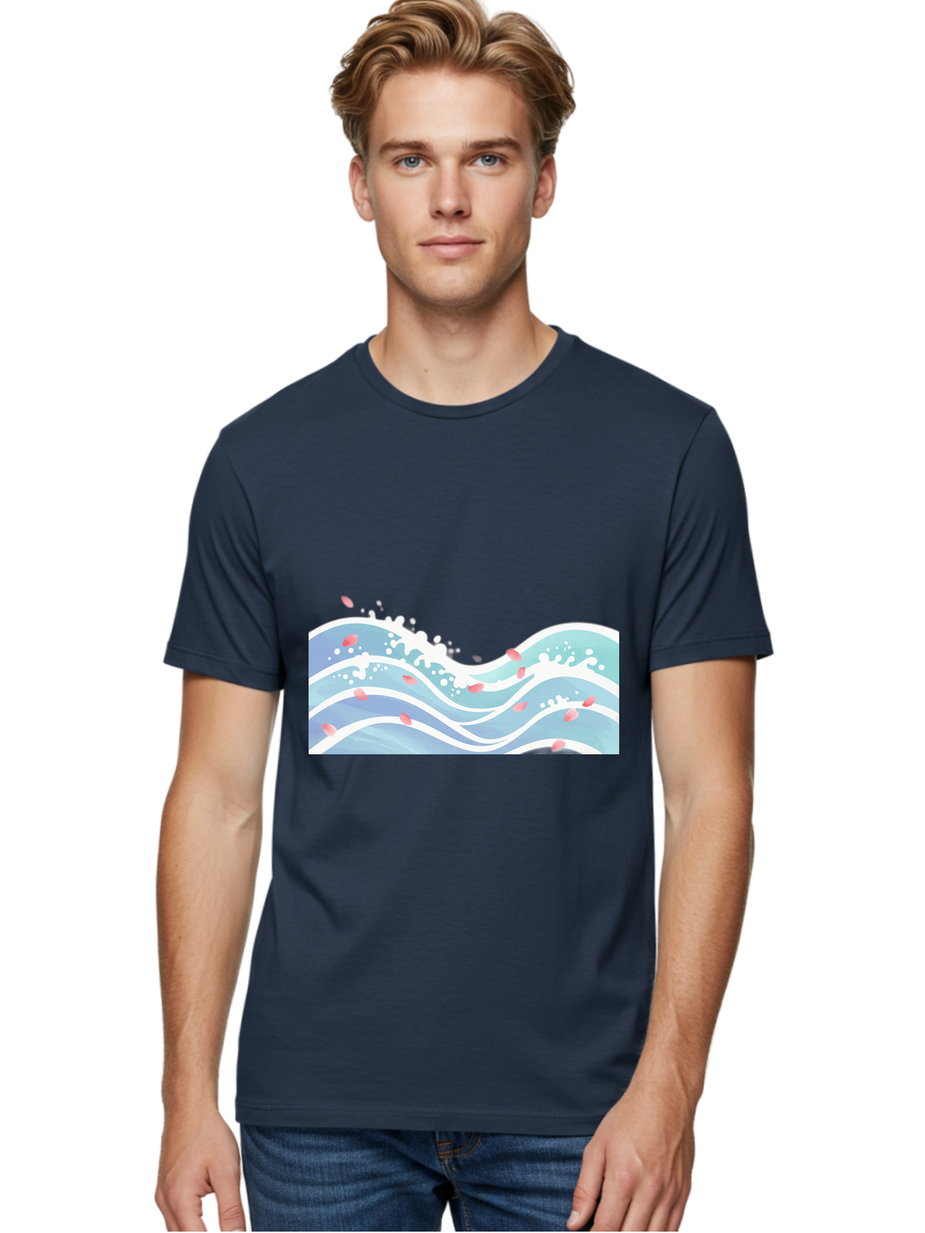 Waves-And-Petals Men'S Graphic Tee, 100% Cotton, Comfortable Casual Summer Wear, Machine Washable, Vintage Camera, Old Camera, Antique Camera, Black Camera, Classic Photography, Photography Equipment, Nostalgic Device, Film Camera, Camera Art Baj297