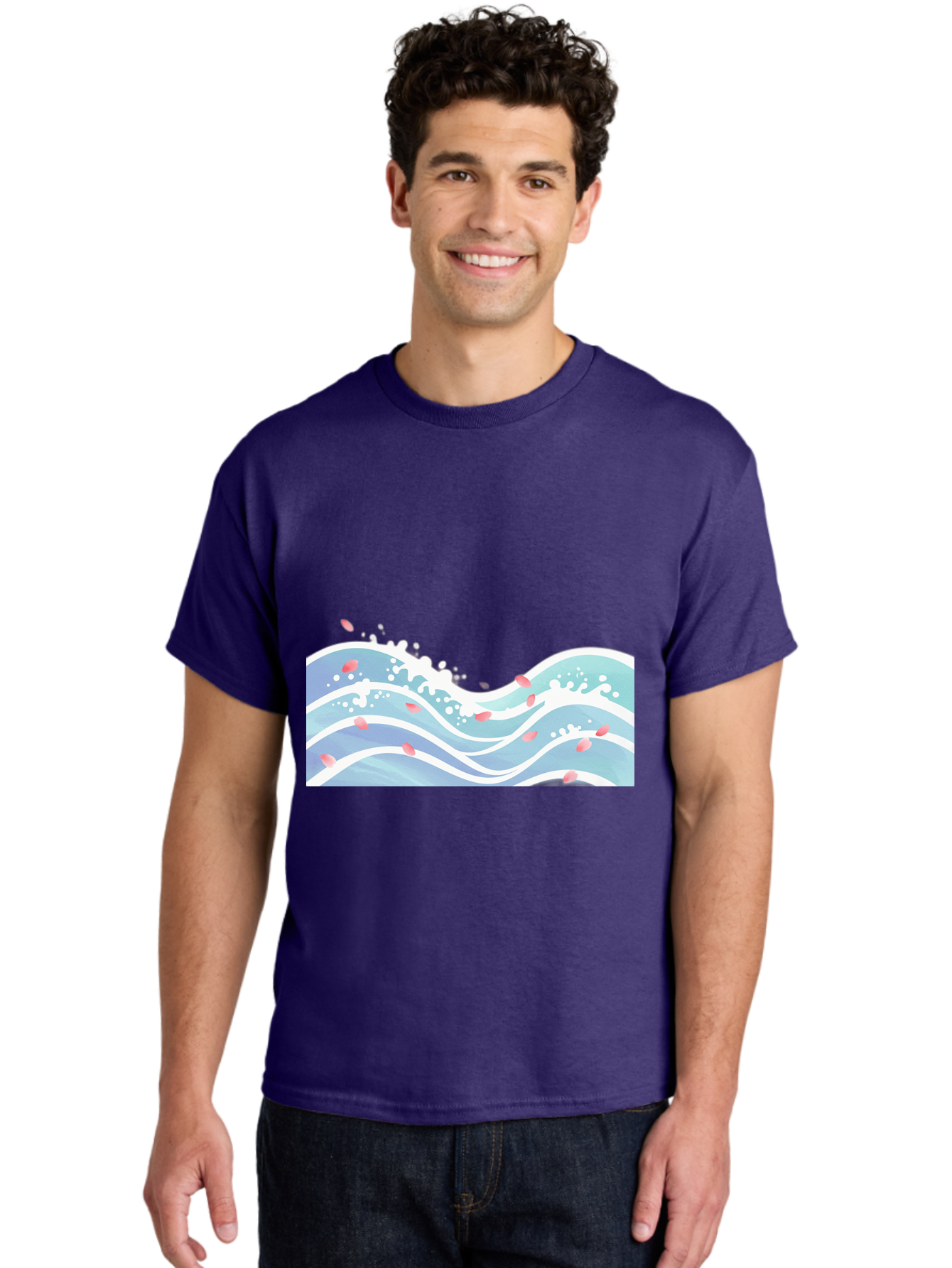 Waves-And-Petals Men'S Graphic Tee, 100% Cotton, Comfortable Casual Summer Wear, Machine Washable, Vintage Camera, Old Camera, Antique Camera, Black Camera, Classic Photography, Photography Equipment, Nostalgic Device, Film Camera, Camera Art Baj297