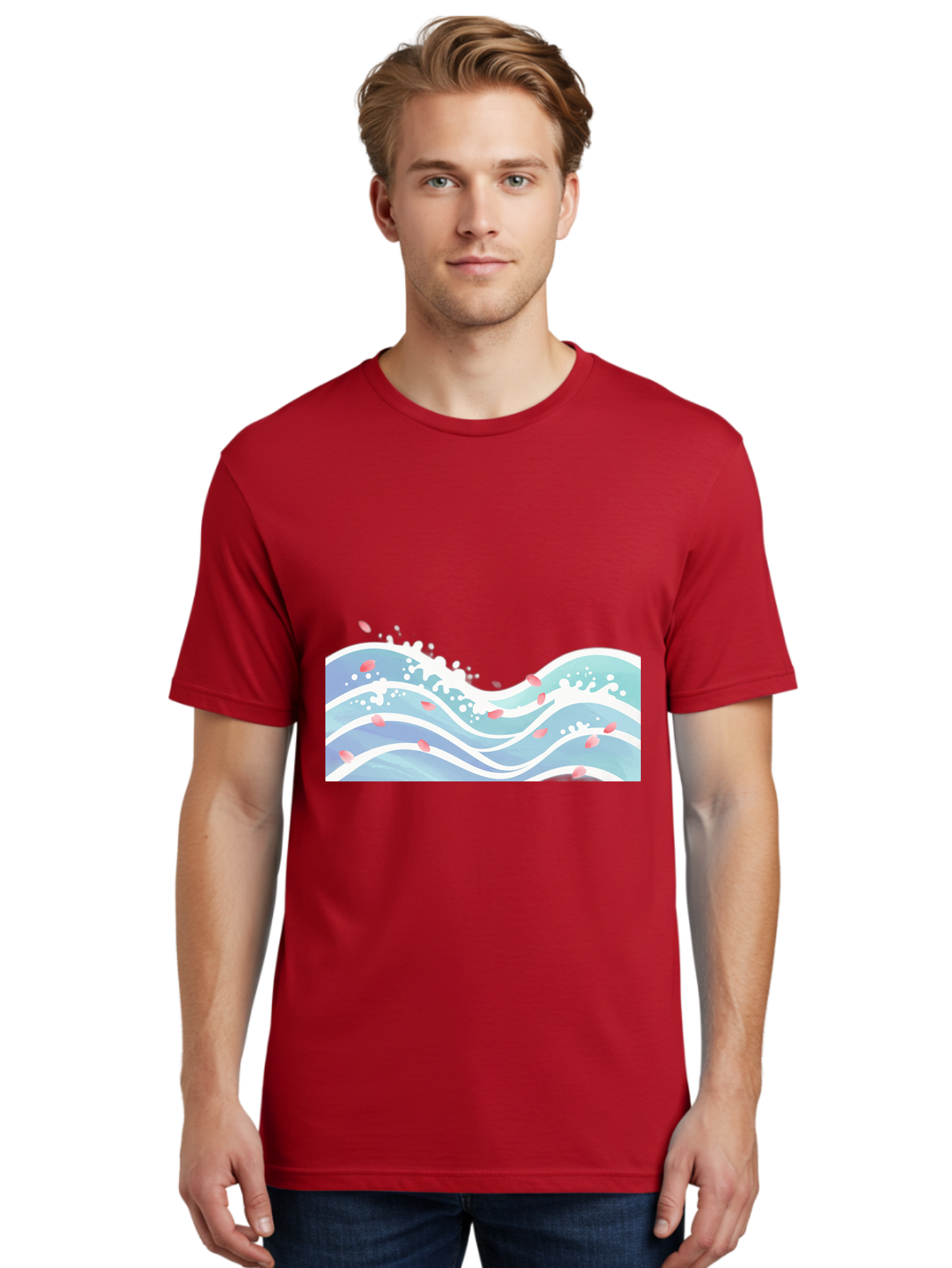 Waves-And-Petals Men'S Graphic Tee, 100% Cotton, Comfortable Casual Summer Wear, Machine Washable, Vintage Camera, Old Camera, Antique Camera, Black Camera, Classic Photography, Photography Equipment, Nostalgic Device, Film Camera, Camera Art Baj297
