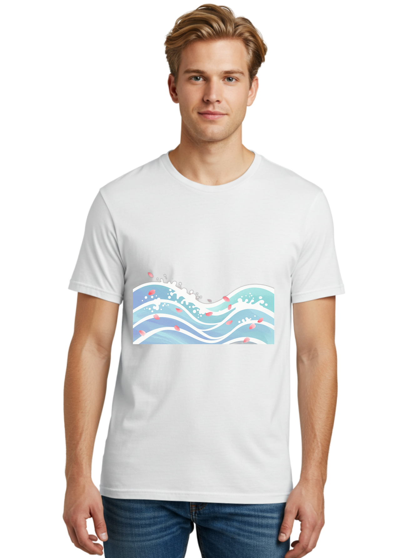 Waves-And-Petals Men'S Graphic Tee, 100% Cotton, Comfortable Casual Summer Wear, Machine Washable, Vintage Camera, Old Camera, Antique Camera, Black Camera, Classic Photography, Photography Equipment, Nostalgic Device, Film Camera, Camera Art Baj297