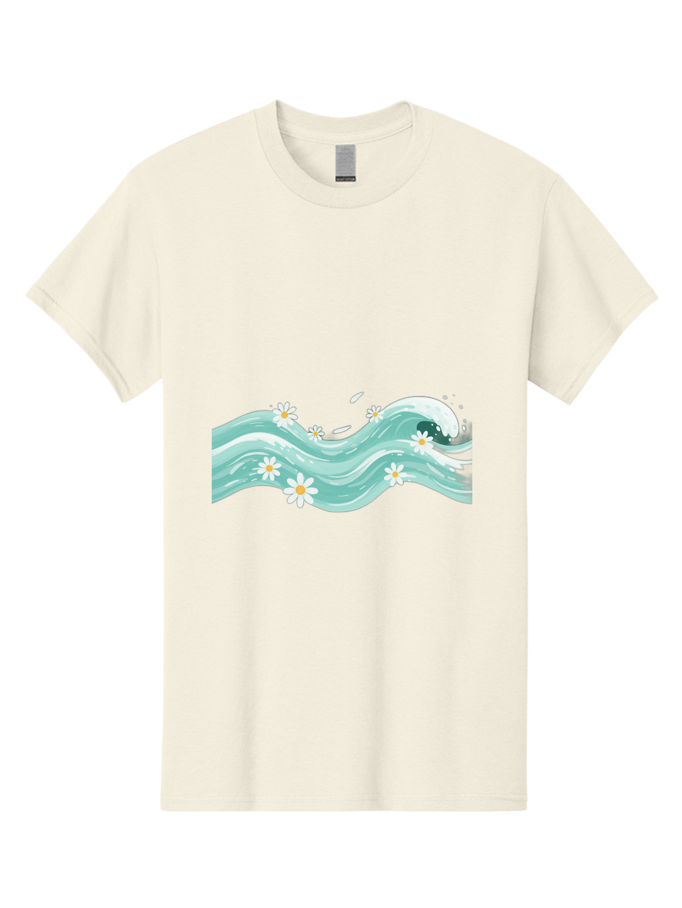 Waves-With-Daisies Men'S Graphic Tee, 100% Cotton, Comfortable Casual Summer Wear, Machine Washable, Vintage Camera, Old Camera, Antique Camera, Black Camera, Classic Photography, Photography Equipment, Nostalgic Device, Film Camera, Baj298