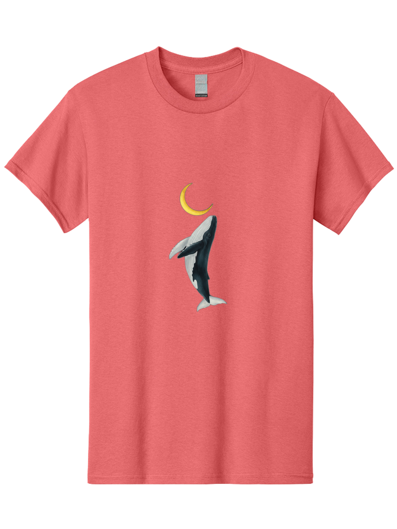 Whale-And-Crescent-Moon Men'S Graphic Tee, 100% Cotton, Comfortable Casual Summer Wear, Machine Washable, Vintage Camera, Old Camera, Antique Camera, Black Camera, Classic Photography, Photography Equipment, Nostalgic Device, Film Camera, Baj300