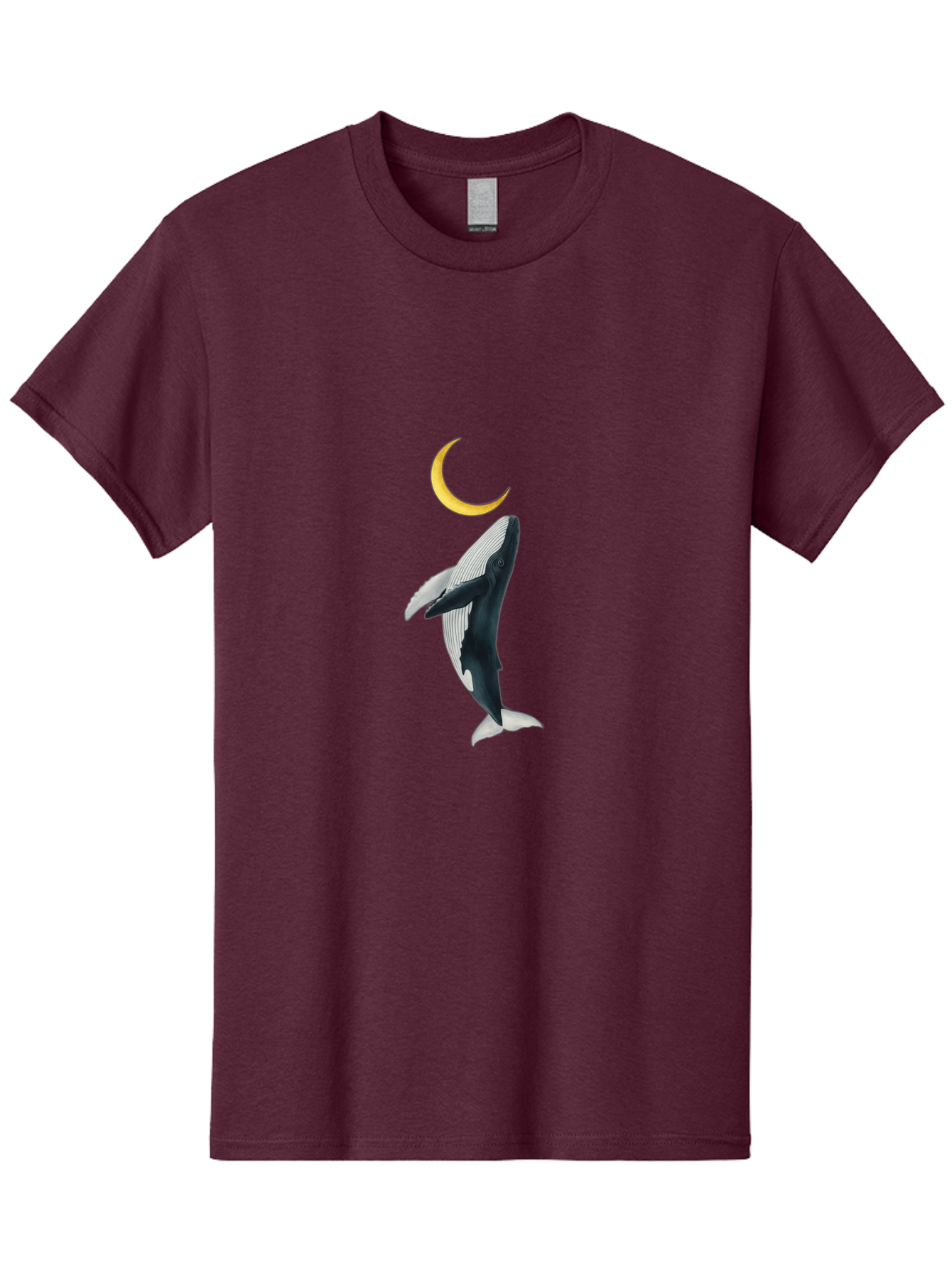 Whale-And-Crescent-Moon Men'S Graphic Tee, 100% Cotton, Comfortable Casual Summer Wear, Machine Washable, Vintage Camera, Old Camera, Antique Camera, Black Camera, Classic Photography, Photography Equipment, Nostalgic Device, Film Camera, Baj300