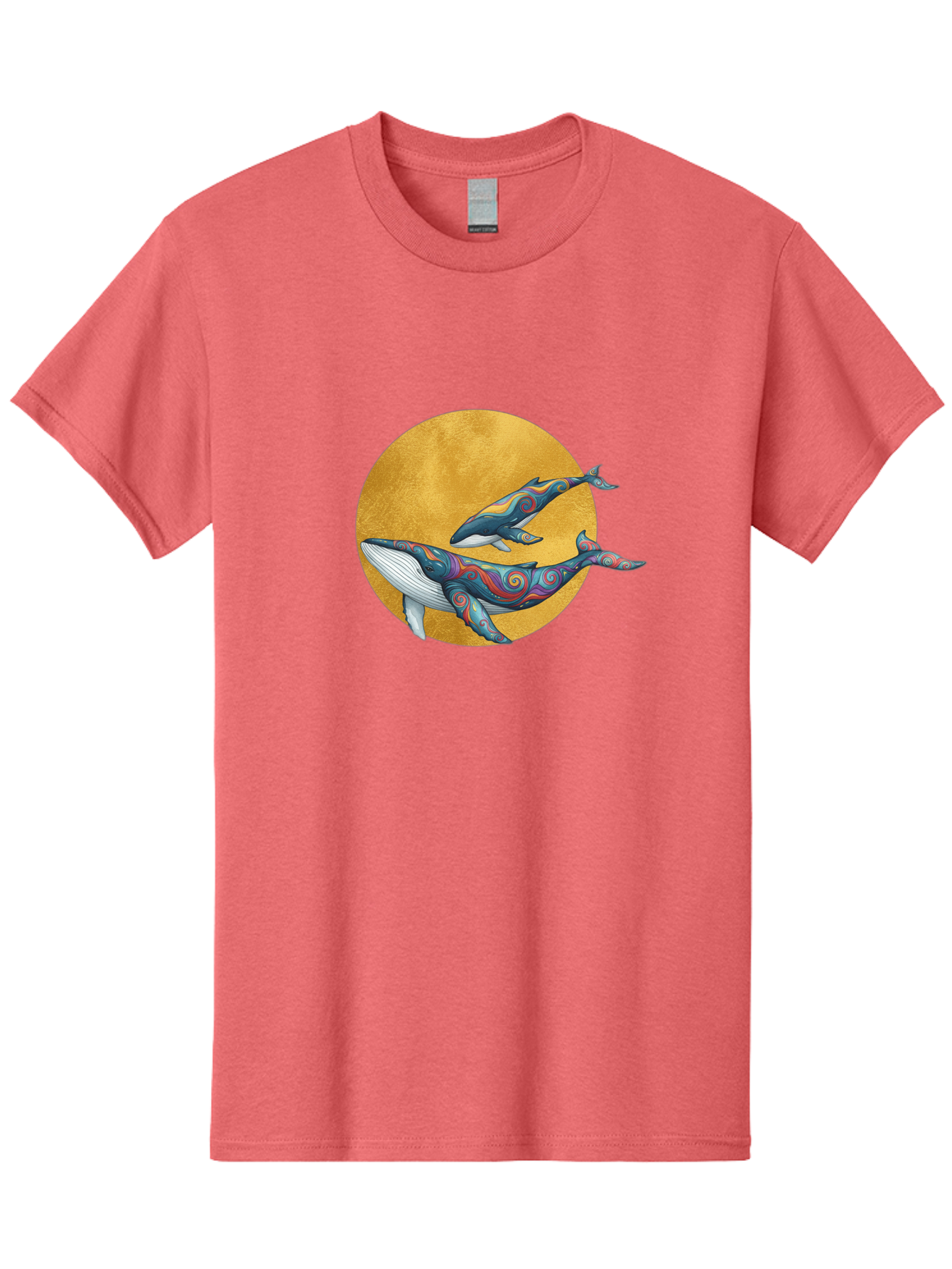 Whales-1 Men'S Graphic Tee, 100% Cotton, Comfortable Casual Summer Wear, Machine Washable, Vintage Camera, Old Camera, Antique Camera, Black Camera, Classic Photography, Photography Equipment, Nostalgic Device, Film Camera, Camera Art Baj302