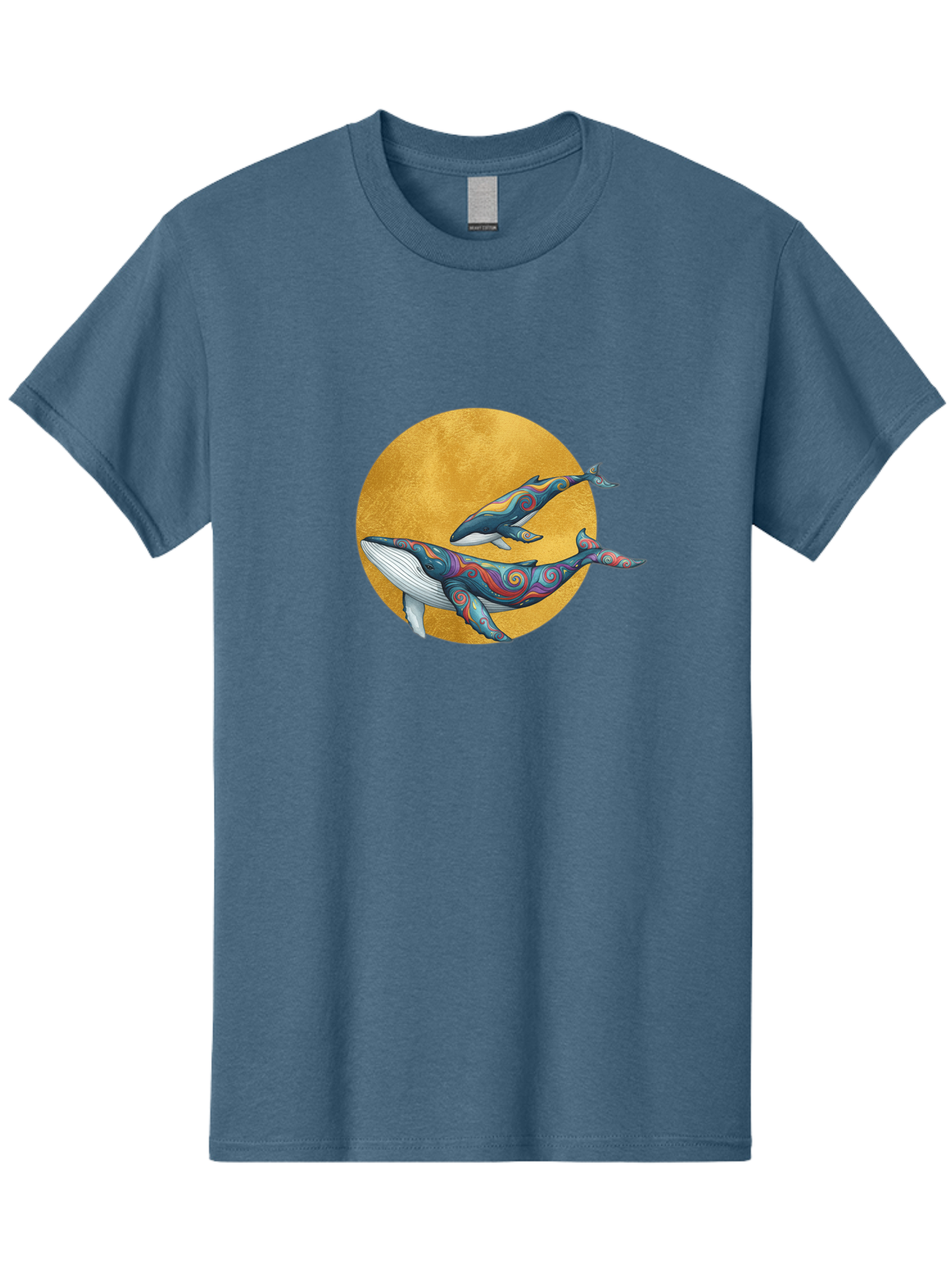 Whales-1 Men'S Graphic Tee, 100% Cotton, Comfortable Casual Summer Wear, Machine Washable, Vintage Camera, Old Camera, Antique Camera, Black Camera, Classic Photography, Photography Equipment, Nostalgic Device, Film Camera, Camera Art Baj302