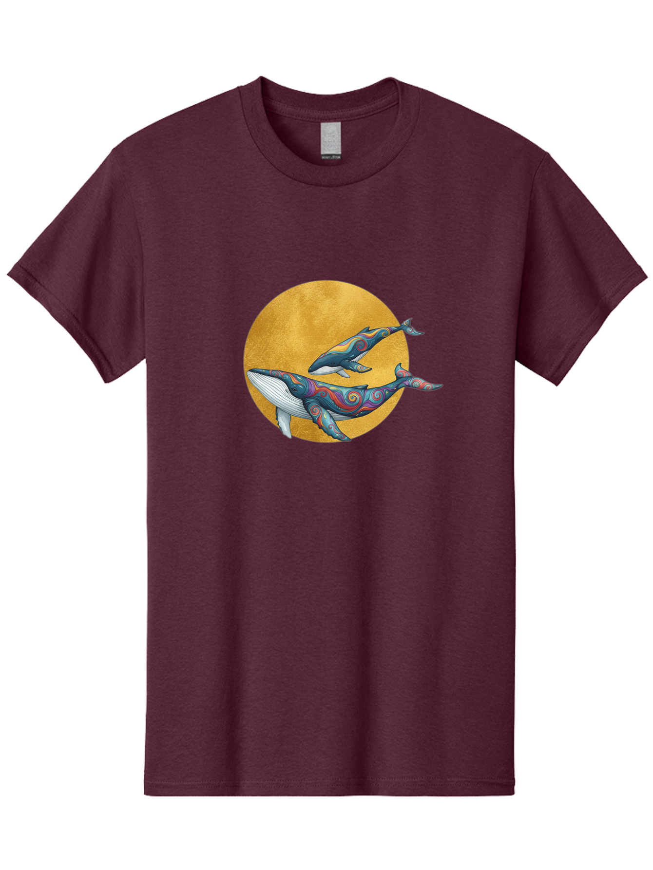 Whales-1 Men'S Graphic Tee, 100% Cotton, Comfortable Casual Summer Wear, Machine Washable, Vintage Camera, Old Camera, Antique Camera, Black Camera, Classic Photography, Photography Equipment, Nostalgic Device, Film Camera, Camera Art Baj302