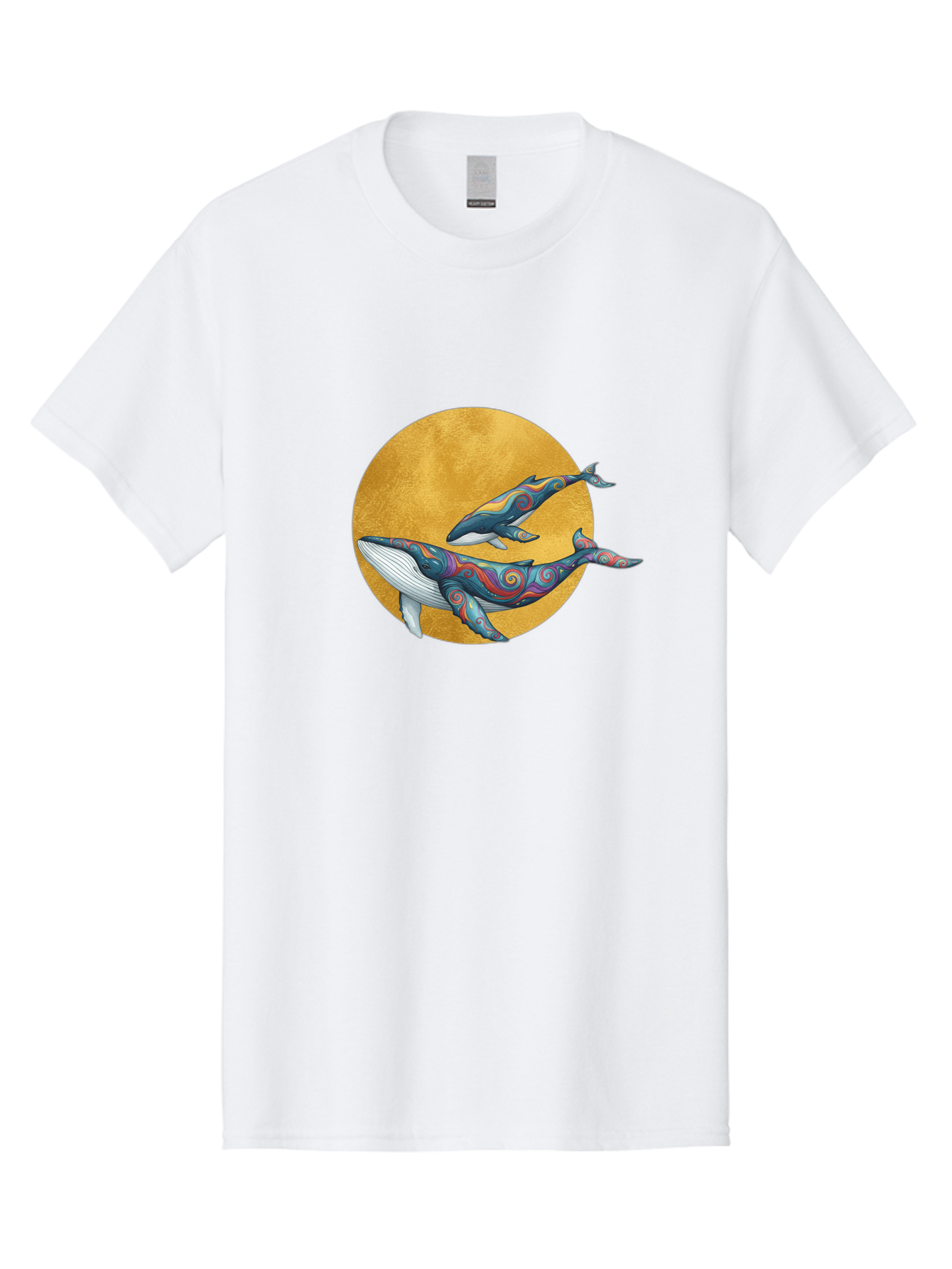 Whales-1 Men'S Graphic Tee, 100% Cotton, Comfortable Casual Summer Wear, Machine Washable, Vintage Camera, Old Camera, Antique Camera, Black Camera, Classic Photography, Photography Equipment, Nostalgic Device, Film Camera, Camera Art Baj302