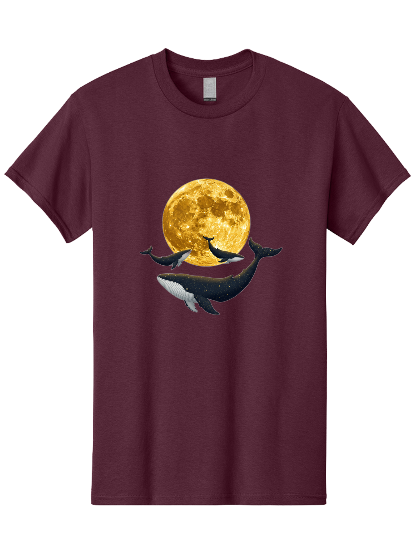Whales-And-Moon Men'S Graphic Tee, 100% Cotton, Comfortable Casual Summer Wear, Machine Washable, Vintage Camera, Old Camera, Antique Camera, Black Camera, Classic Photography, Photography Equipment, Nostalgic Device, Film Camera, Camera Art Baj305