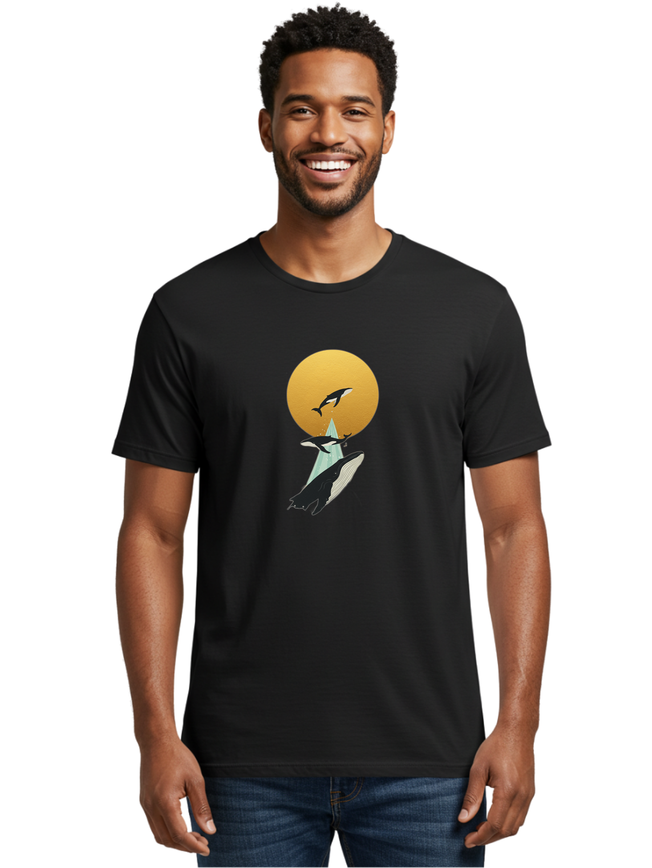 Whales Men'S Graphic Tee, 100% Cotton, Comfortable Casual Summer Wear, Machine Washable, Vintage Camera, Old Camera, Antique Camera, Black Camera, Classic Photography, Photography Equipment, Nostalgic Device, Film Camera, Camera Art Baj307