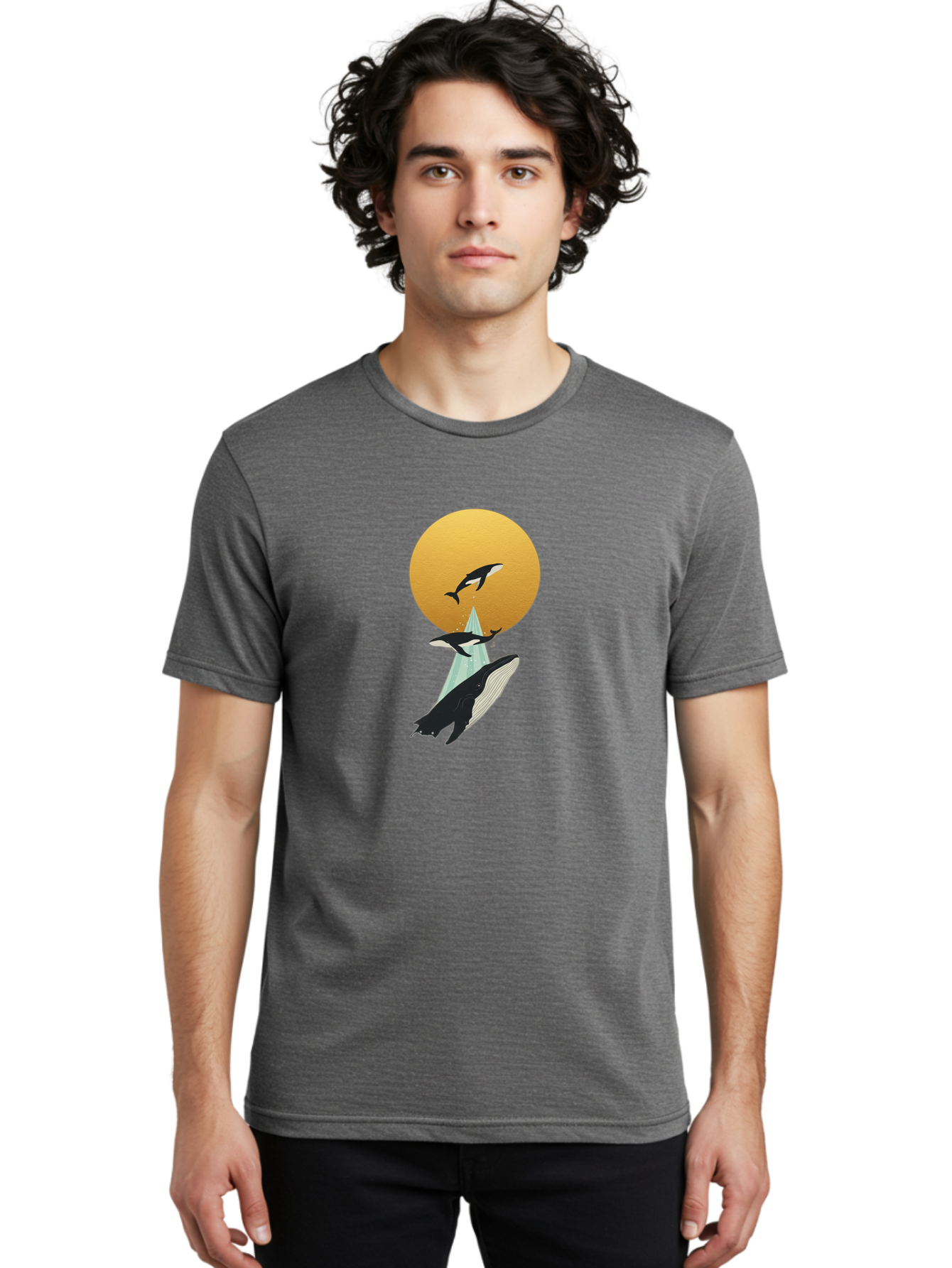 Whales Men'S Graphic Tee, 100% Cotton, Comfortable Casual Summer Wear, Machine Washable, Vintage Camera, Old Camera, Antique Camera, Black Camera, Classic Photography, Photography Equipment, Nostalgic Device, Film Camera, Camera Art Baj307