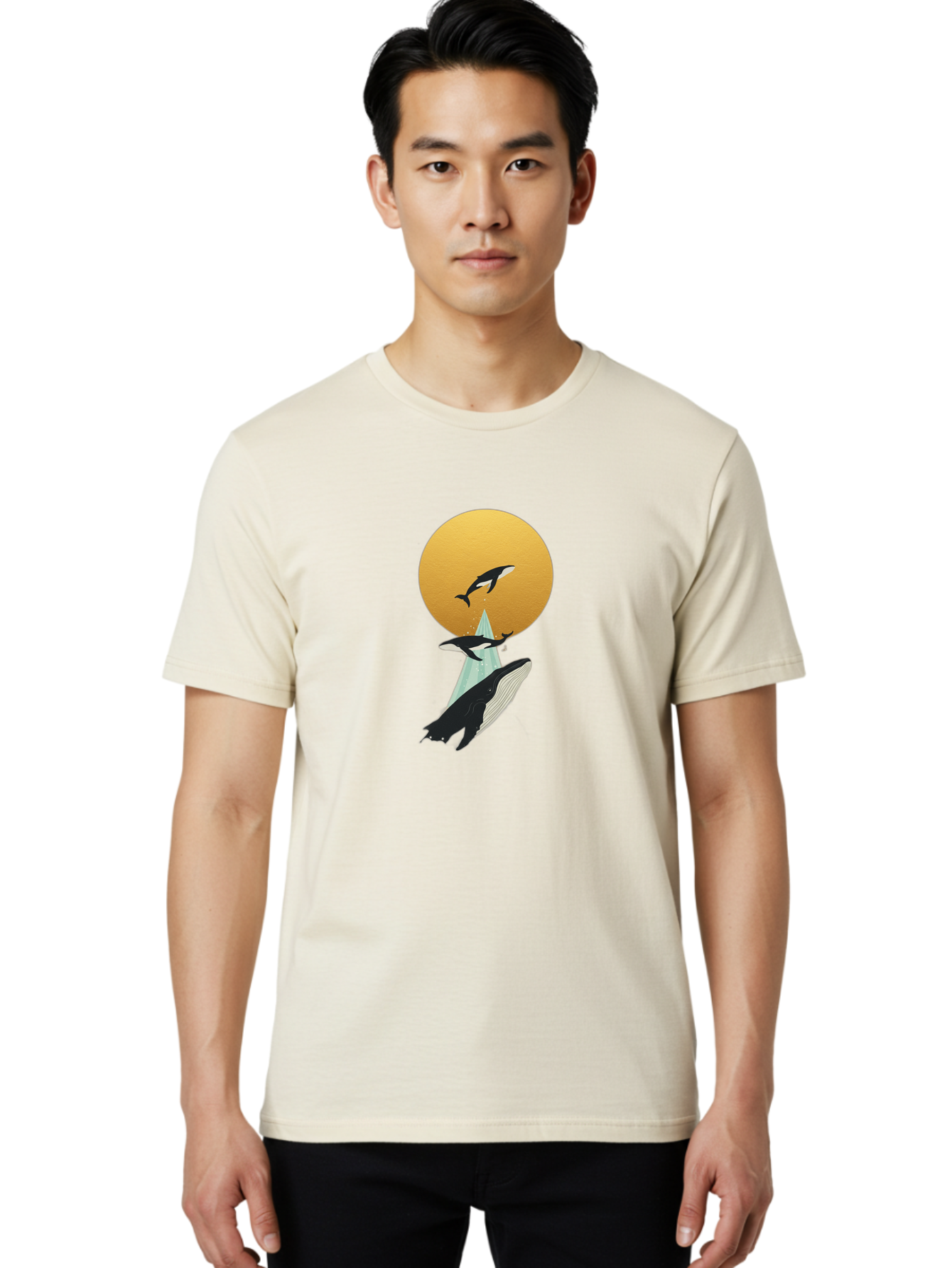 Whales Men'S Graphic Tee, 100% Cotton, Comfortable Casual Summer Wear, Machine Washable, Vintage Camera, Old Camera, Antique Camera, Black Camera, Classic Photography, Photography Equipment, Nostalgic Device, Film Camera, Camera Art Baj307
