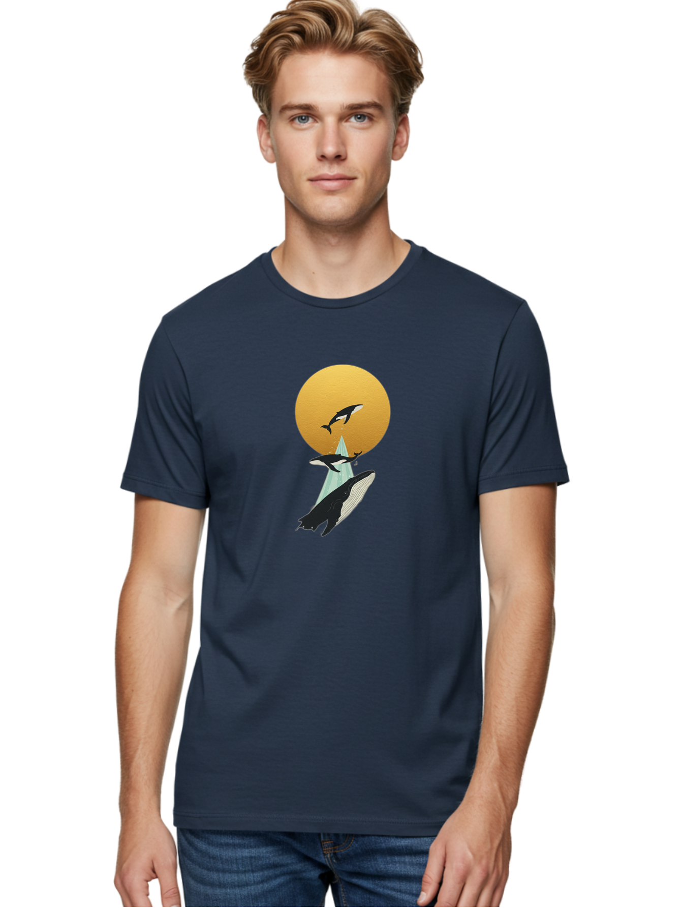 Whales Men'S Graphic Tee, 100% Cotton, Comfortable Casual Summer Wear, Machine Washable, Vintage Camera, Old Camera, Antique Camera, Black Camera, Classic Photography, Photography Equipment, Nostalgic Device, Film Camera, Camera Art Baj307