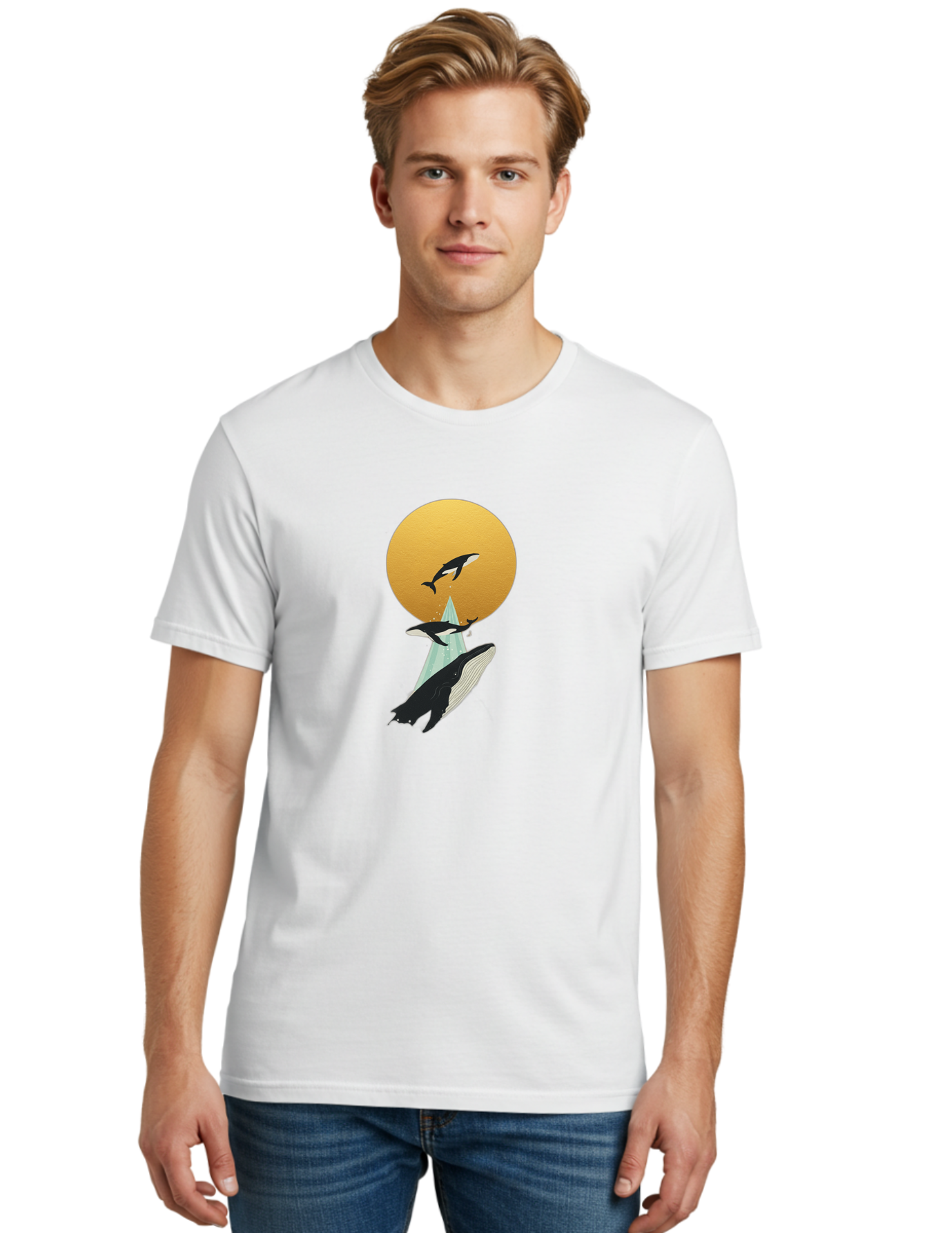 Whales Men'S Graphic Tee, 100% Cotton, Comfortable Casual Summer Wear, Machine Washable, Vintage Camera, Old Camera, Antique Camera, Black Camera, Classic Photography, Photography Equipment, Nostalgic Device, Film Camera, Camera Art Baj307