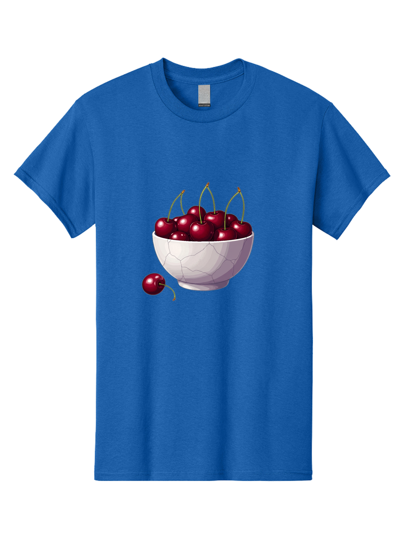 White-Bowl-Of-Cherries Men'S Graphic Tee, 100% Cotton, Comfortable Casual Summer Wear, Machine Washable, Vintage Camera, Old Camera, Antique Camera, Black Camera, Classic Photography, Photography Equipment, Nostalgic Device, Film Camera, Baj308