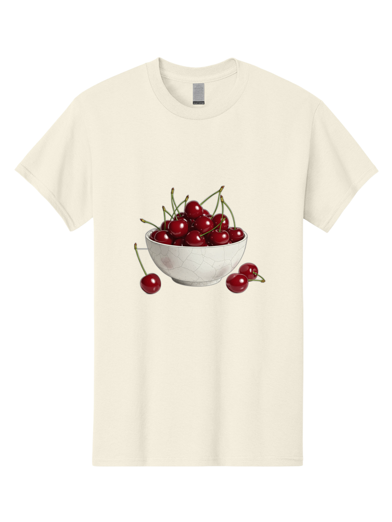 White-Bowl-With-Cherries Men'S Graphic Tee, 100% Cotton, Comfortable Casual Summer Wear, Machine Washable, Vintage Camera, Old Camera, Antique Camera, Black Camera, Classic Photography, Photography Equipment, Nostalgic Device, Film Camera, Baj309