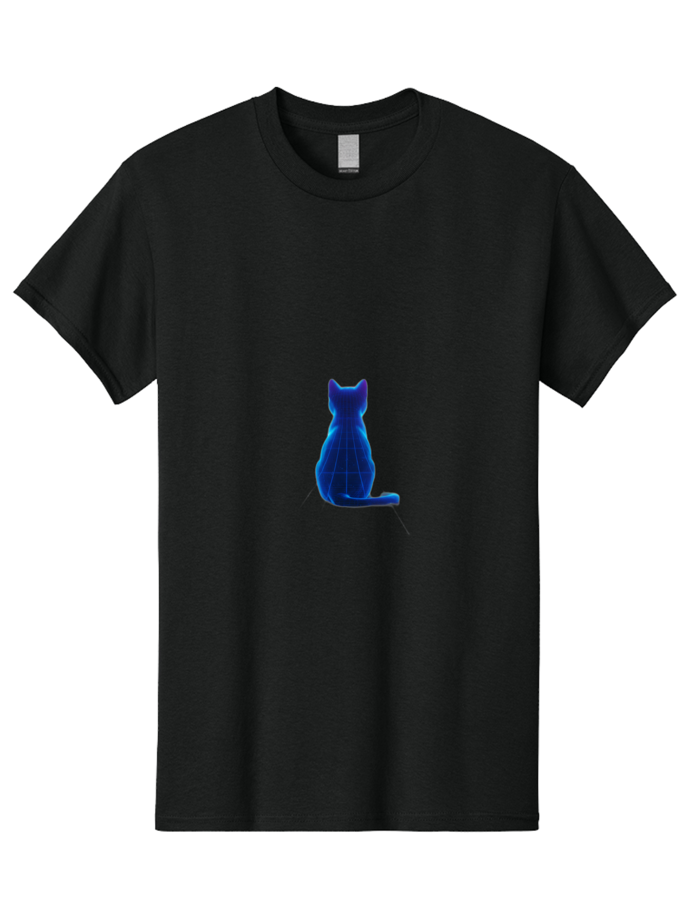 Wireframe-Cat Men'S Graphic Tee, 100% Cotton, Comfortable Casual Summer Wear, Machine Washable, Vintage Camera, Old Camera, Antique Camera, Black Camera, Classic Photography, Photography Equipment, Nostalgic Device, Film Camera, Camera Art Baj314