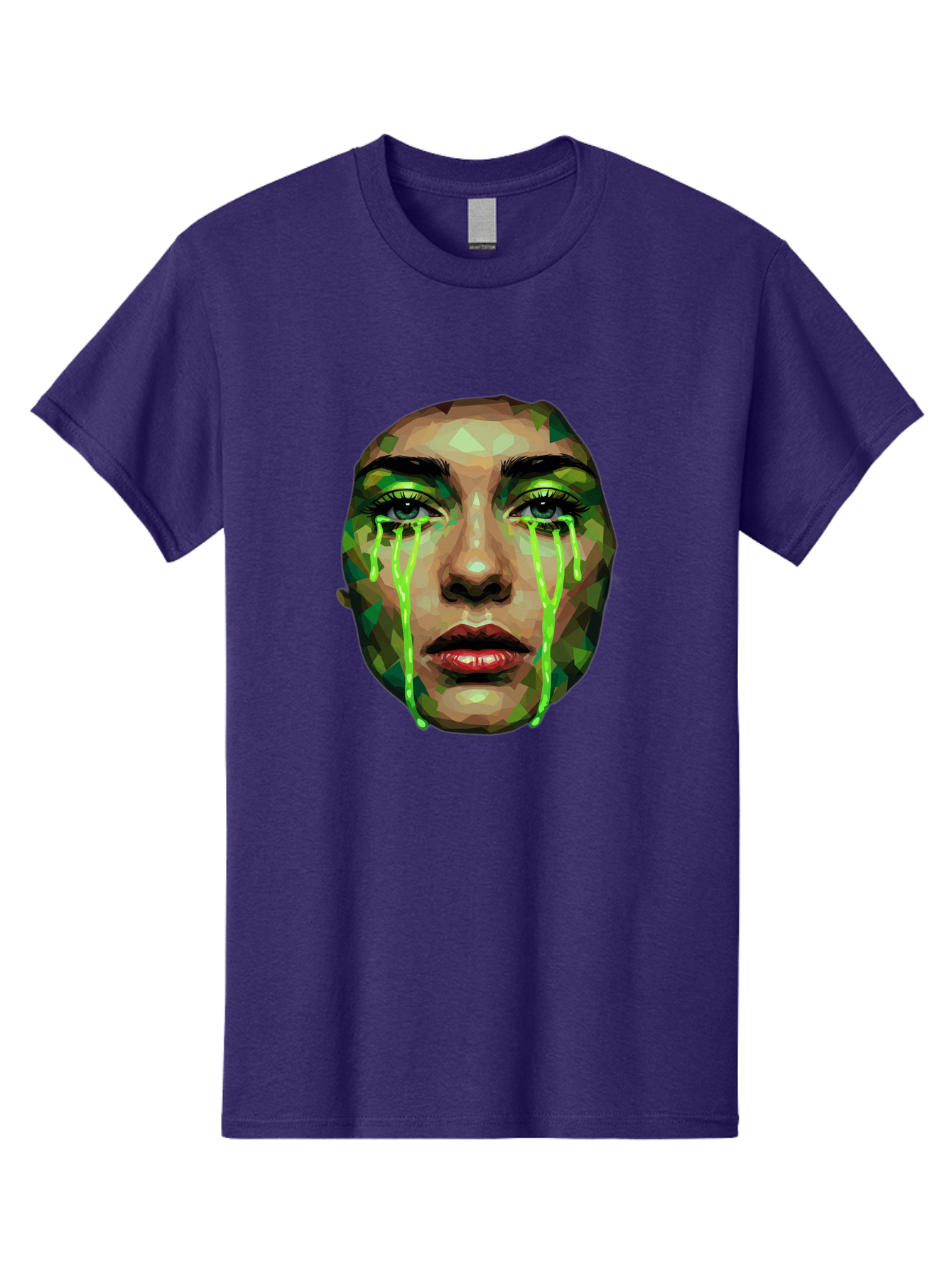 Woman-Crying-Green-Tears Men'S Graphic Tee, 100% Cotton, Comfortable Casual Summer Wear, Machine Washable, Vintage Camera, Old Camera, Antique Camera, Black Camera, Classic Photography, Photography Equipment, Nostalgic Device, Film Camera, Baj315