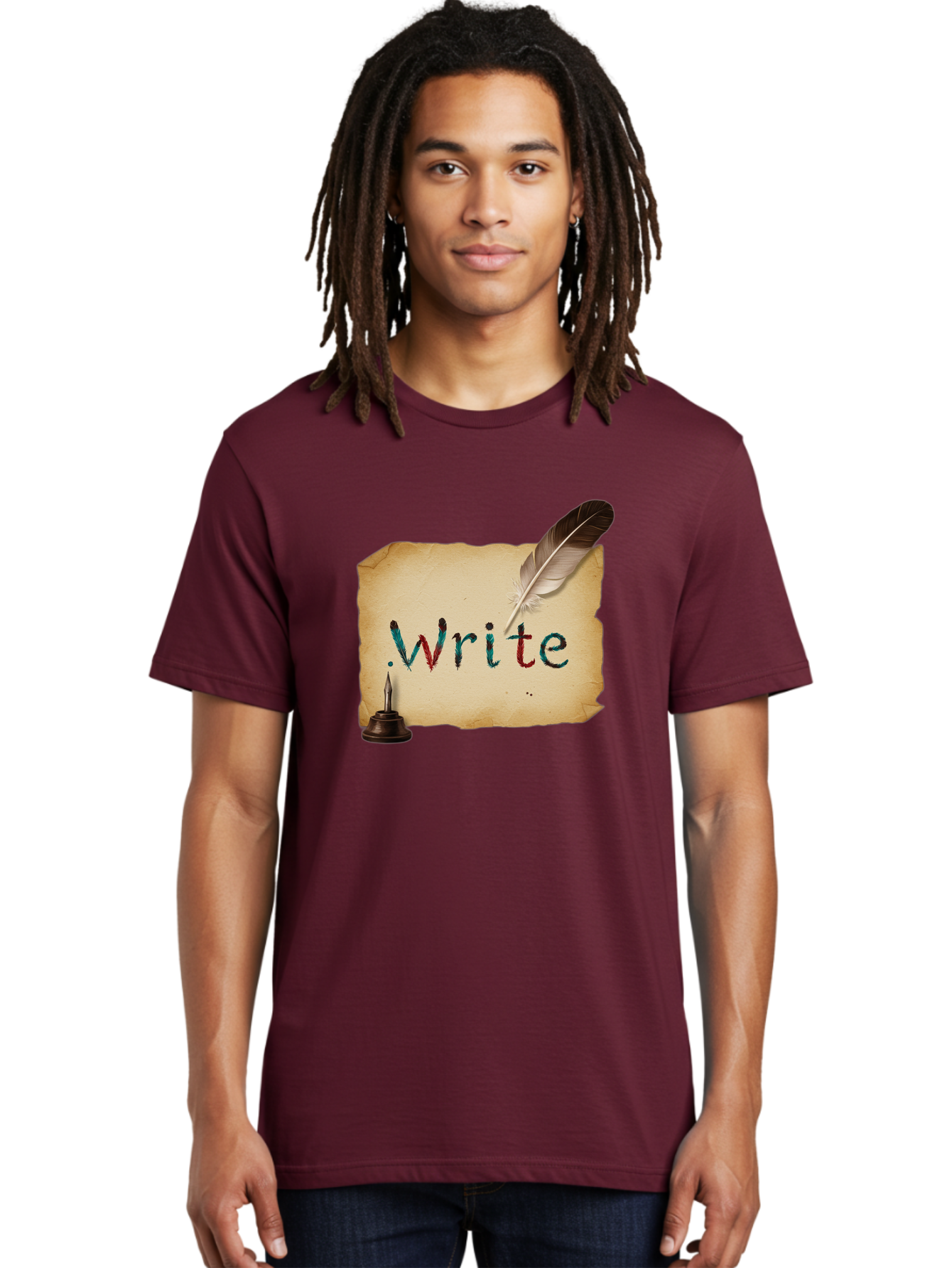 Write Men'S Graphic Tee, 100% Cotton, Comfortable Casual Summer Wear, Machine Washable, Vintage Camera, Old Camera, Antique Camera, Black Camera, Classic Photography, Photography Equipment, Nostalgic Device, Film Camera, Camera Art Baj316