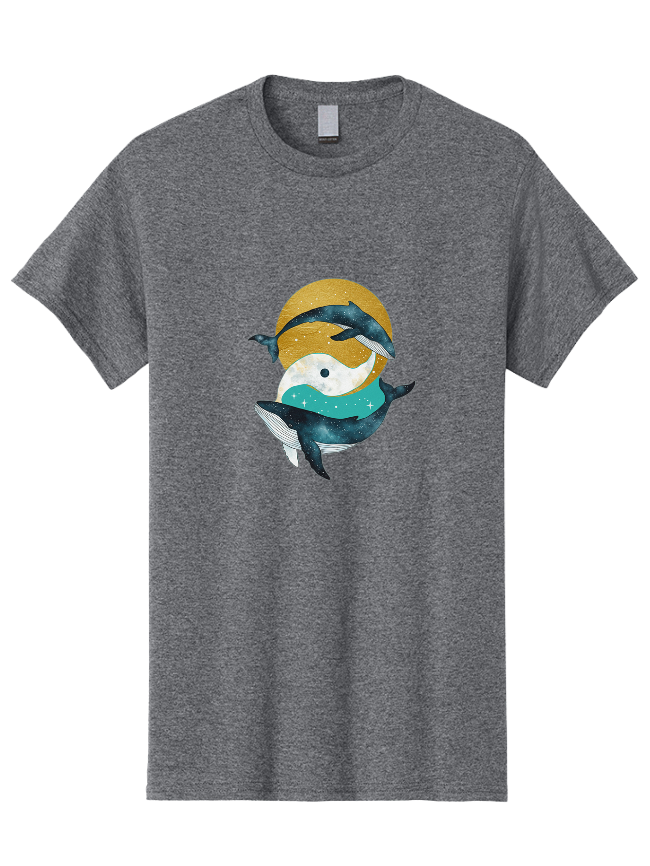 Yin-Yang-Dolphins Men'S Graphic Tee, 100% Cotton, Comfortable Casual Summer Wear, Machine Washable, Vintage Camera, Old Camera, Antique Camera, Black Camera, Classic Photography, Photography Equipment, Nostalgic Device, Film Camera, Camera Art Baj317