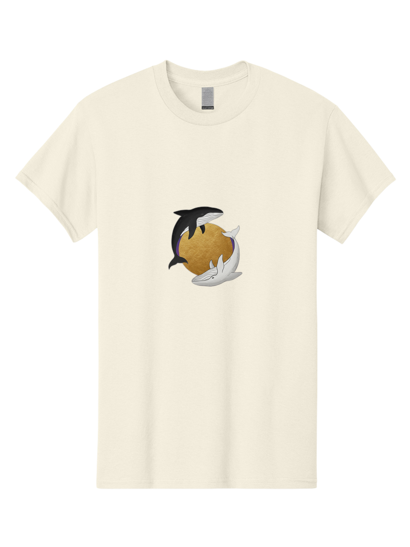 Yin-Yang-Whales Men'S Graphic Tee, 100% Cotton, Comfortable Casual Summer Wear, Machine Washable, Vintage Camera, Old Camera, Antique Camera, Black Camera, Classic Photography, Photography Equipment, Nostalgic Device, Film Camera, Camera Art Baj318