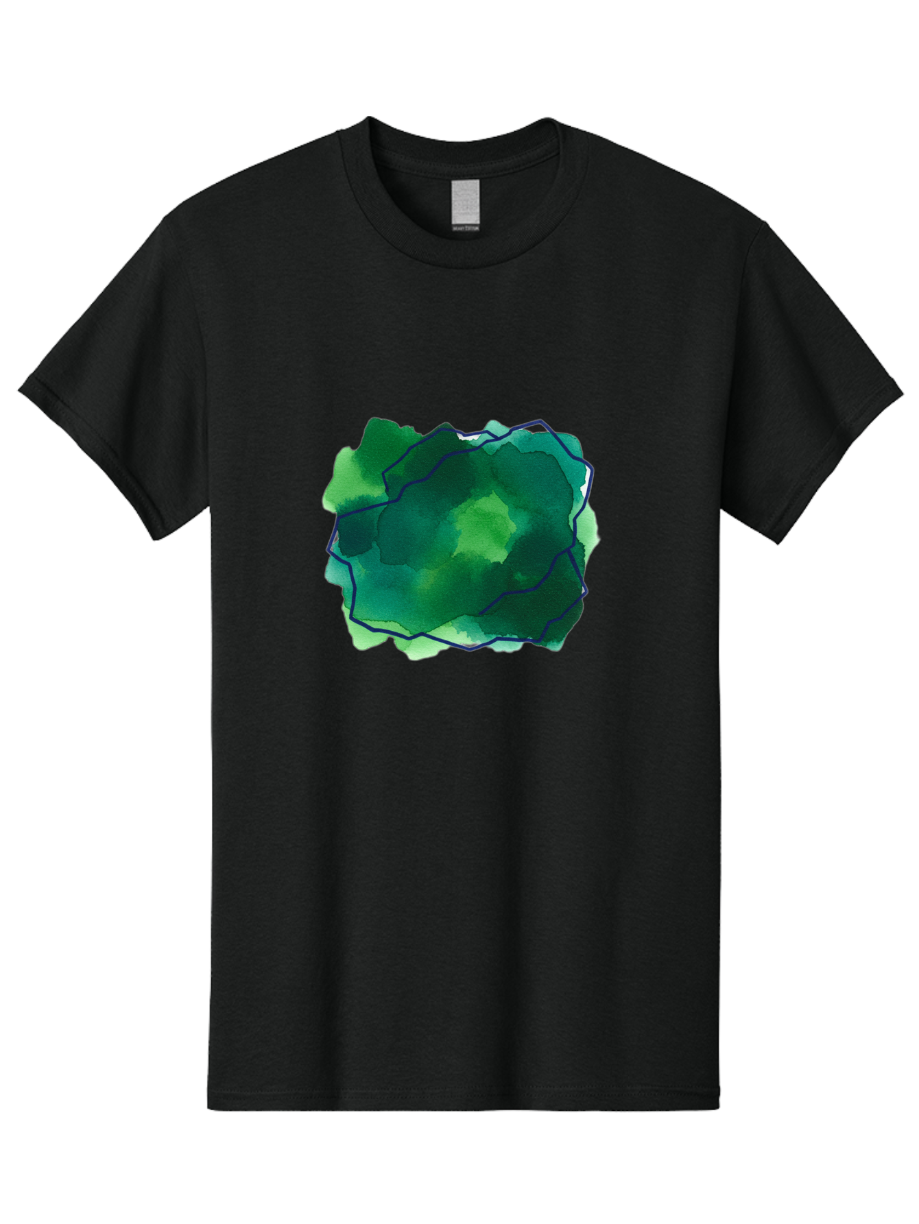 Abstract-Watercolor-Shape Men'S Graphic Tee, 100% Cotton, Comfortable Casual Summer Wear, Machine Washable, Vintage Camera, Old Camera, Antique Camera, Black Camera, Classic Photography, Photography Equipment, Nostalgic Device, Film Camera, Baj320