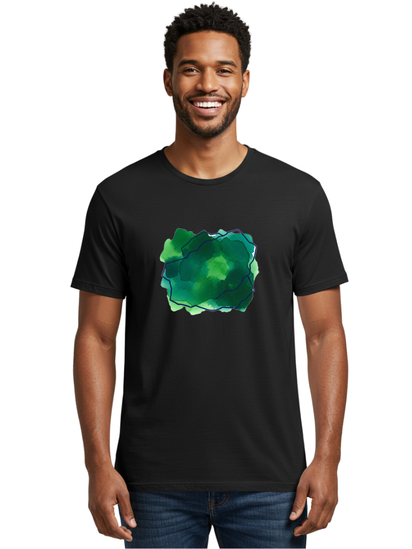 Abstract-Watercolor-Shape Men'S Graphic Tee, 100% Cotton, Comfortable Casual Summer Wear, Machine Washable, Vintage Camera, Old Camera, Antique Camera, Black Camera, Classic Photography, Photography Equipment, Nostalgic Device, Film Camera, Baj320
