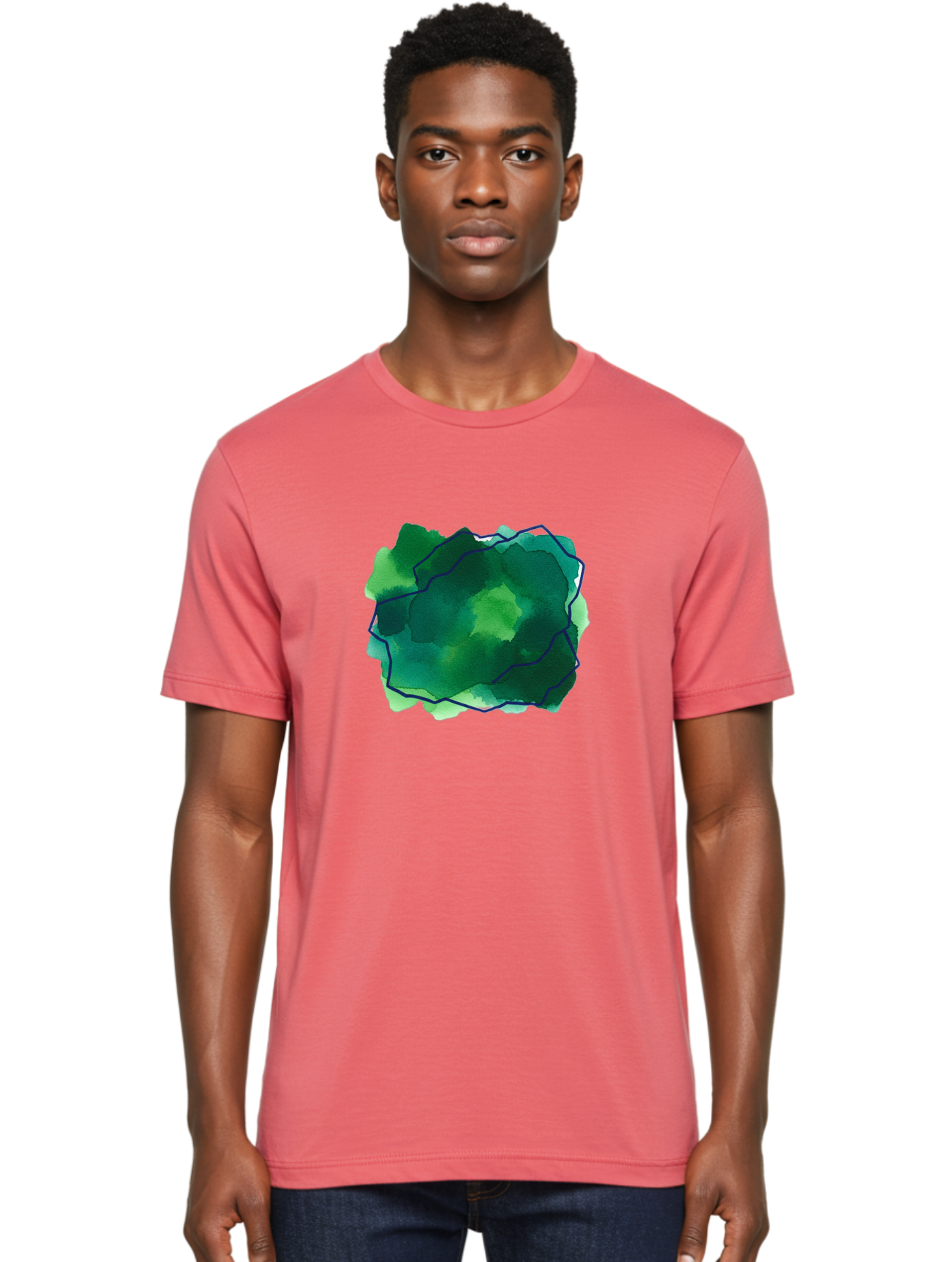 Abstract-Watercolor-Shape Men'S Graphic Tee, 100% Cotton, Comfortable Casual Summer Wear, Machine Washable, Vintage Camera, Old Camera, Antique Camera, Black Camera, Classic Photography, Photography Equipment, Nostalgic Device, Film Camera, Baj320