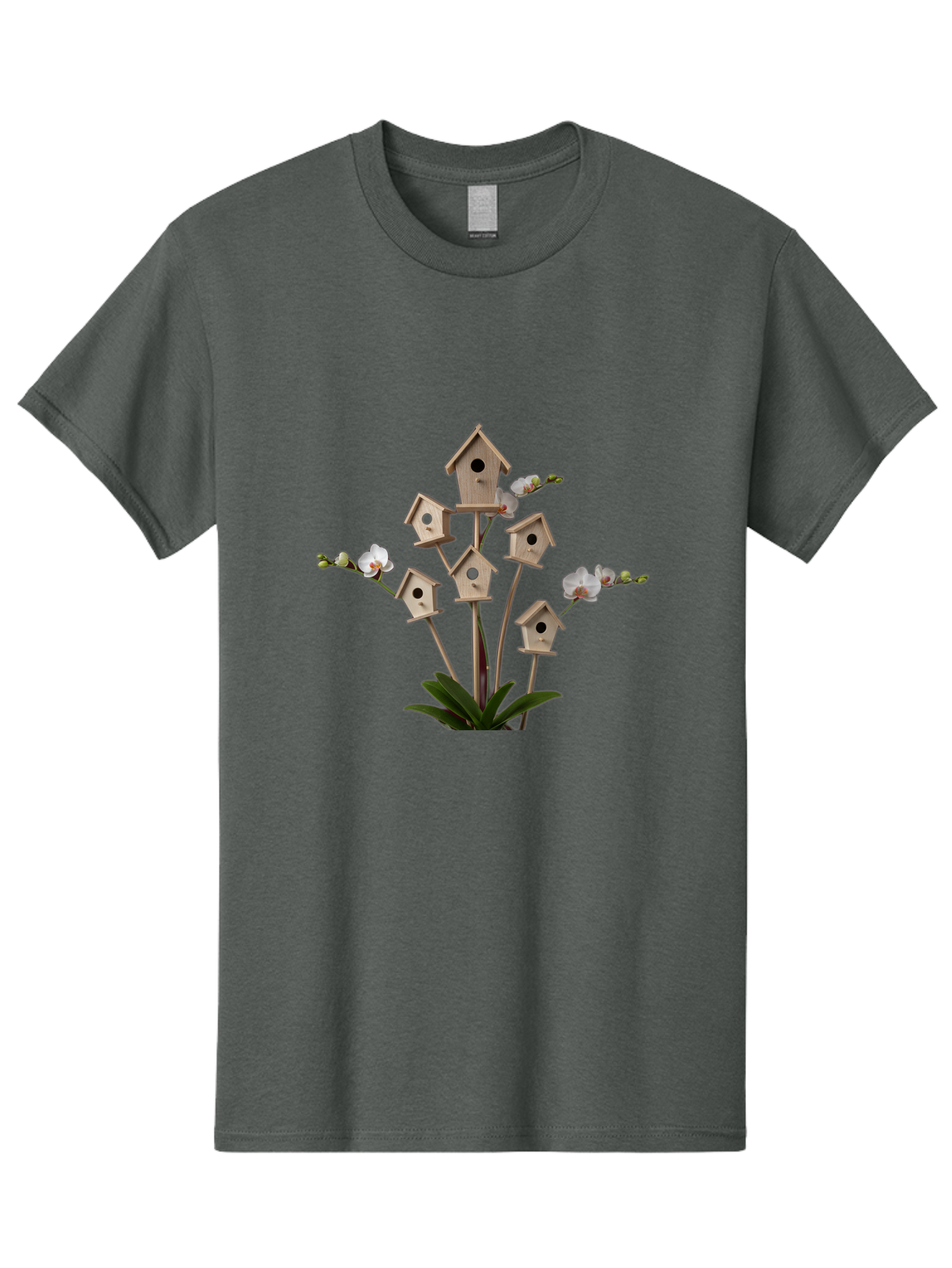 Birdhouse-Bouquet Men'S Graphic Tee, 100% Cotton, Comfortable Casual Summer Wear, Machine Washable, Vintage Camera, Old Camera, Antique Camera, Black Camera, Classic Photography, Photography Equipment, Nostalgic Device, Film Camera, Camera Art Baj327