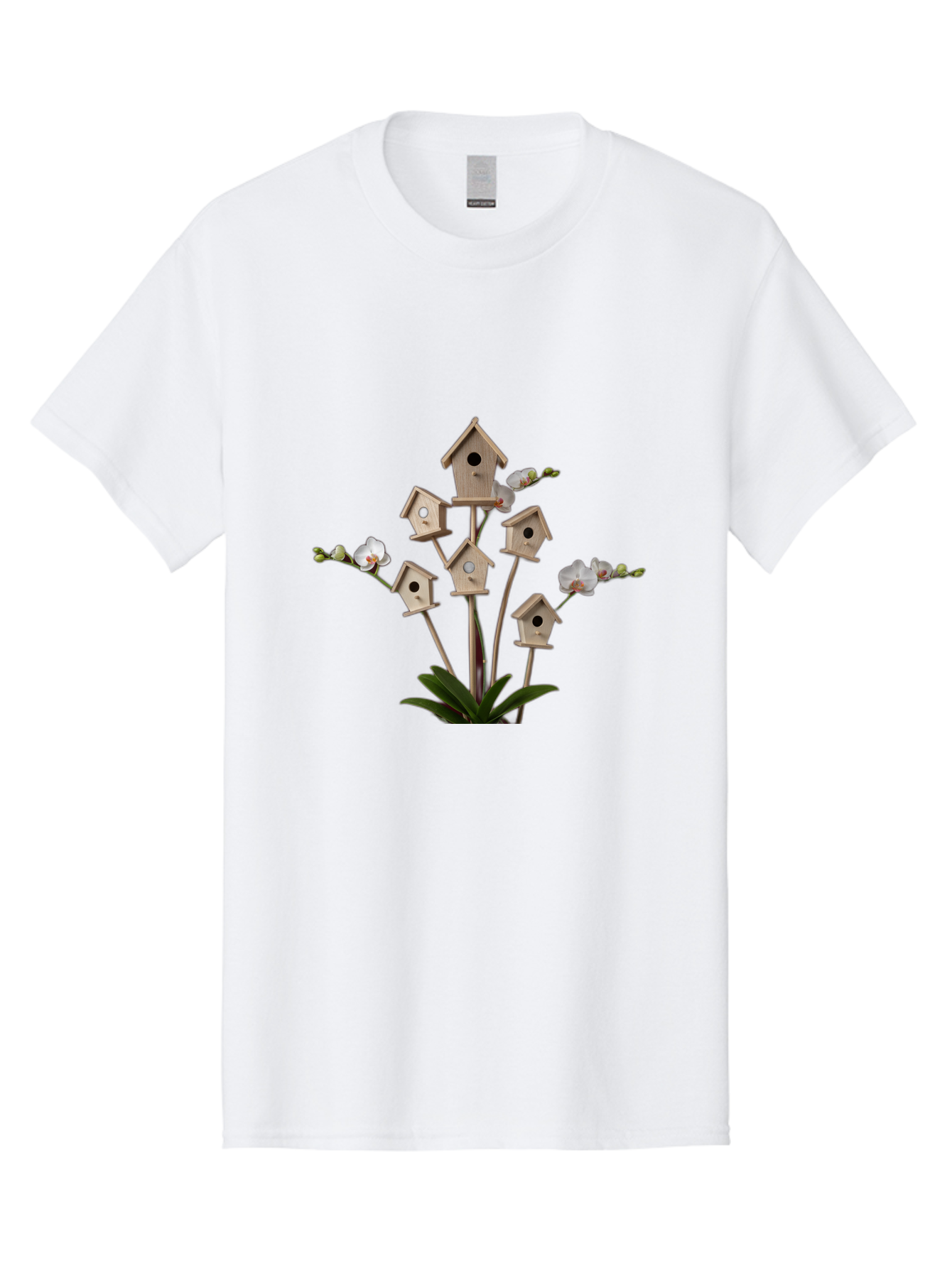 Birdhouse-Bouquet Men'S Graphic Tee, 100% Cotton, Comfortable Casual Summer Wear, Machine Washable, Vintage Camera, Old Camera, Antique Camera, Black Camera, Classic Photography, Photography Equipment, Nostalgic Device, Film Camera, Camera Art Baj327