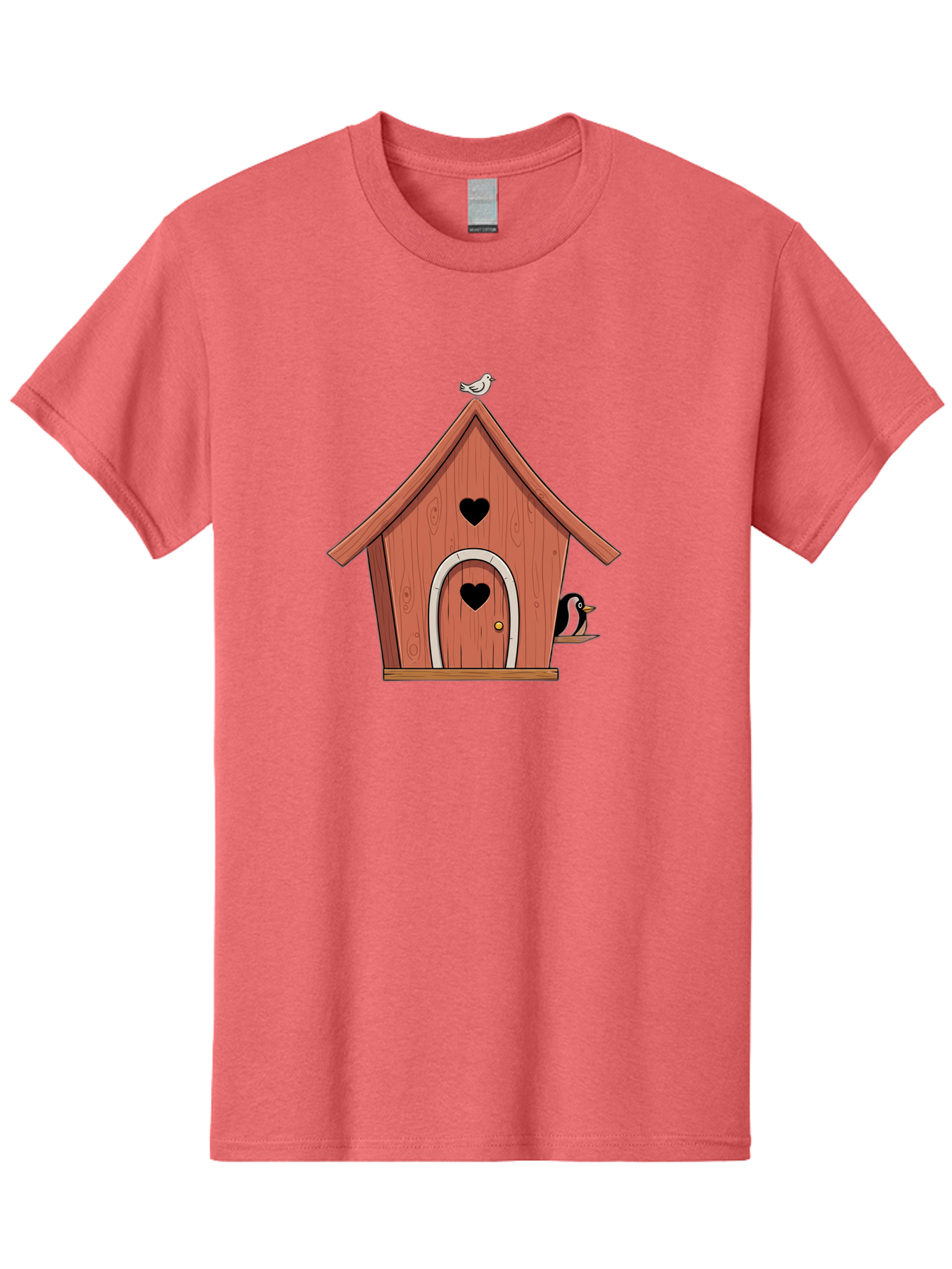 Birdhouse-With-Heart-Shaped-Windows Men'S Graphic Tee, 100% Cotton, Comfortable Casual Summer Wear, Machine Washable, Vintage Camera, Old Camera, Antique Camera, Black Camera, Classic Photography, Photography Equipment, Nostalgic Device, Baj328