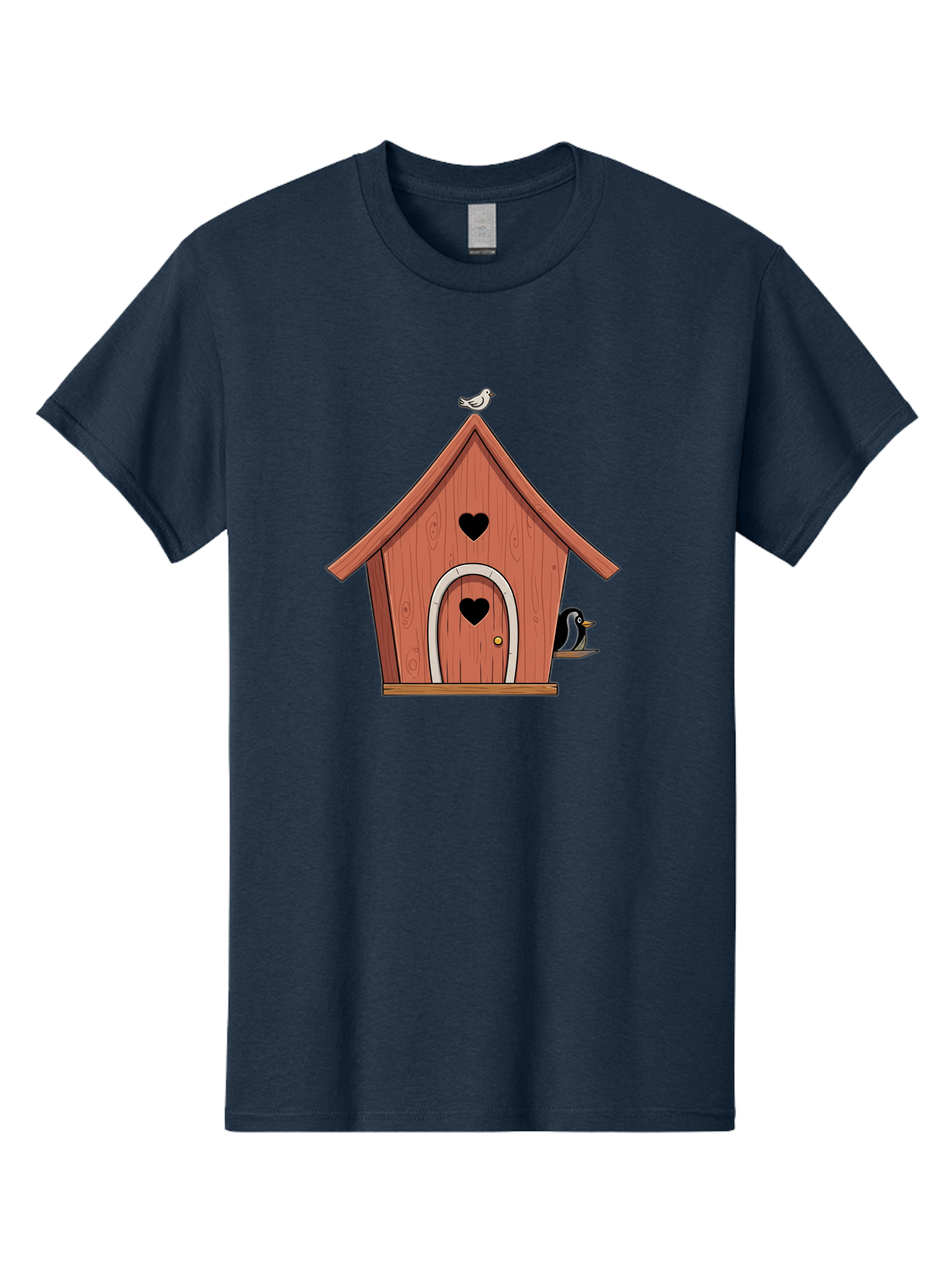 Birdhouse-With-Heart-Shaped-Windows Men'S Graphic Tee, 100% Cotton, Comfortable Casual Summer Wear, Machine Washable, Vintage Camera, Old Camera, Antique Camera, Black Camera, Classic Photography, Photography Equipment, Nostalgic Device, Baj328